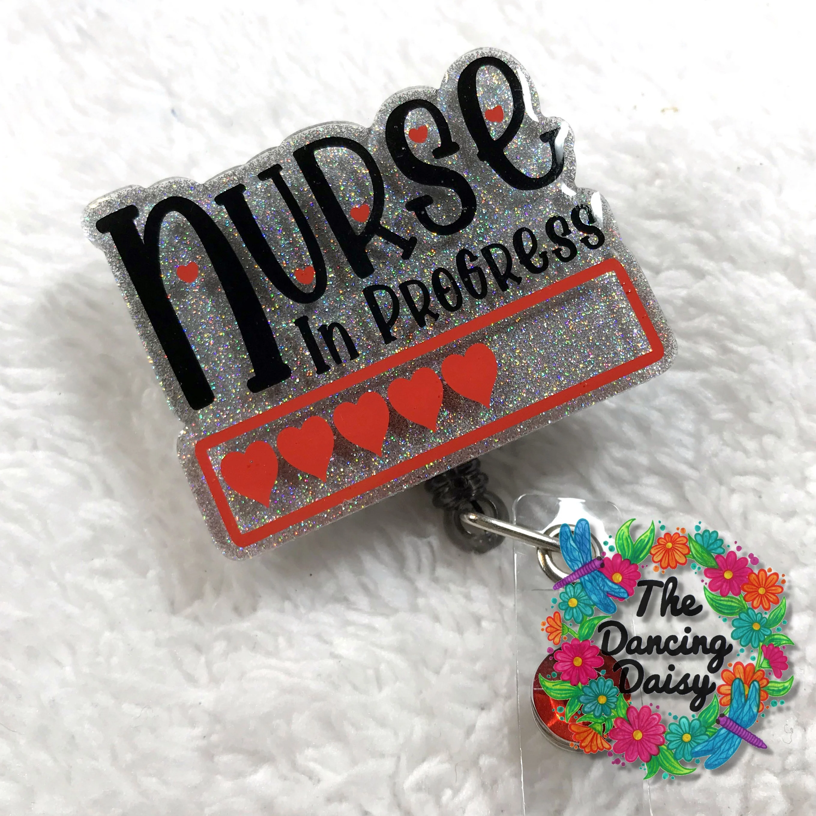 Nurse in Progress Badge Reel Blank - Image 3