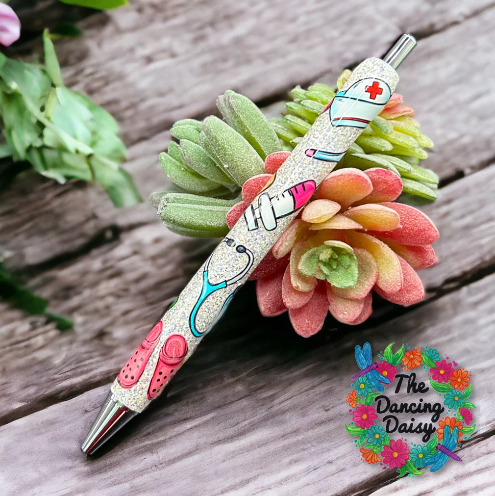 Nurse Pen Wrap UV DTF - Image 2
