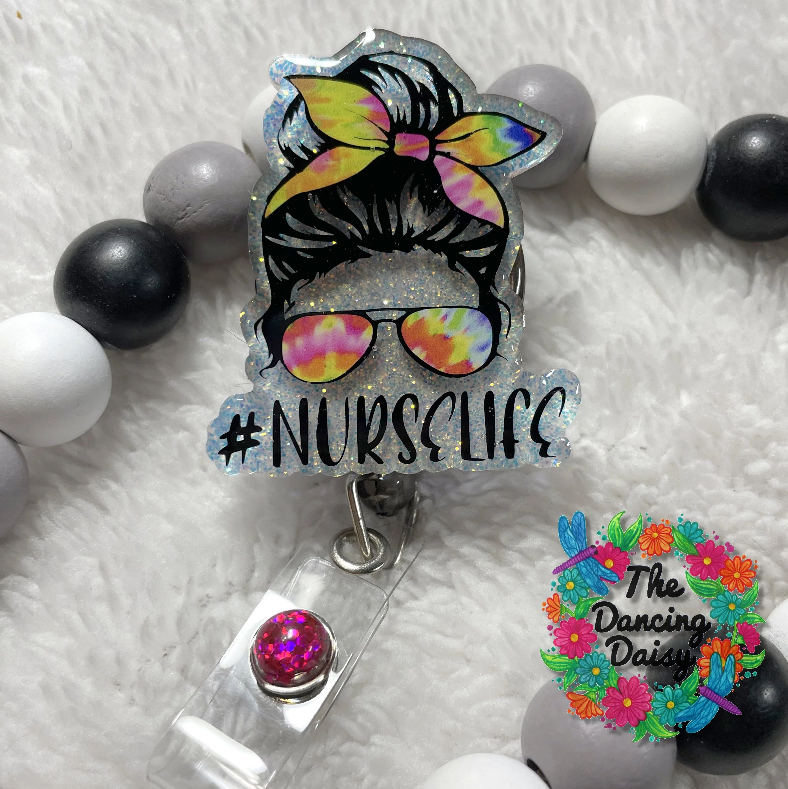 #NURSELIFE Badge Reel Blank - Image 2
