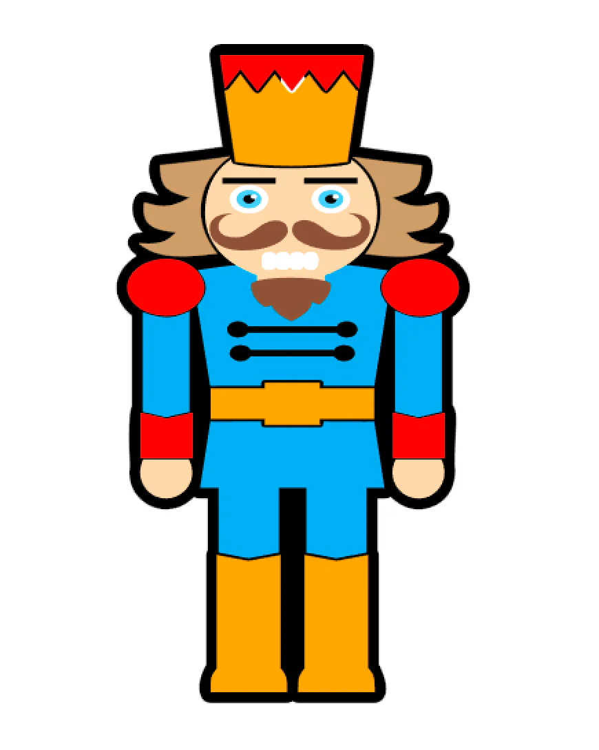 Nutcracker Acrylic Blank - Image 2