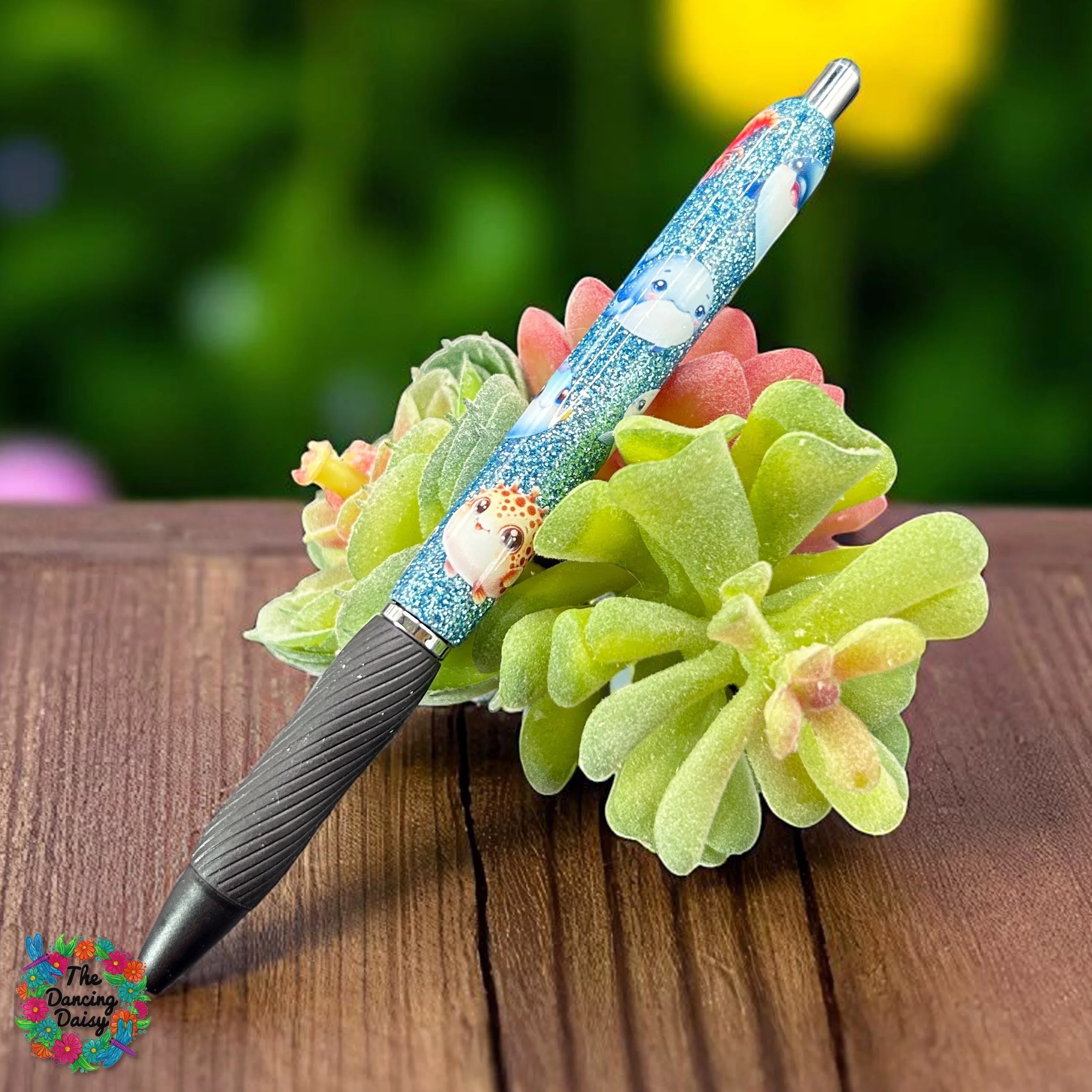 Ocean Animals Pen Elements UV DTF - Image 3