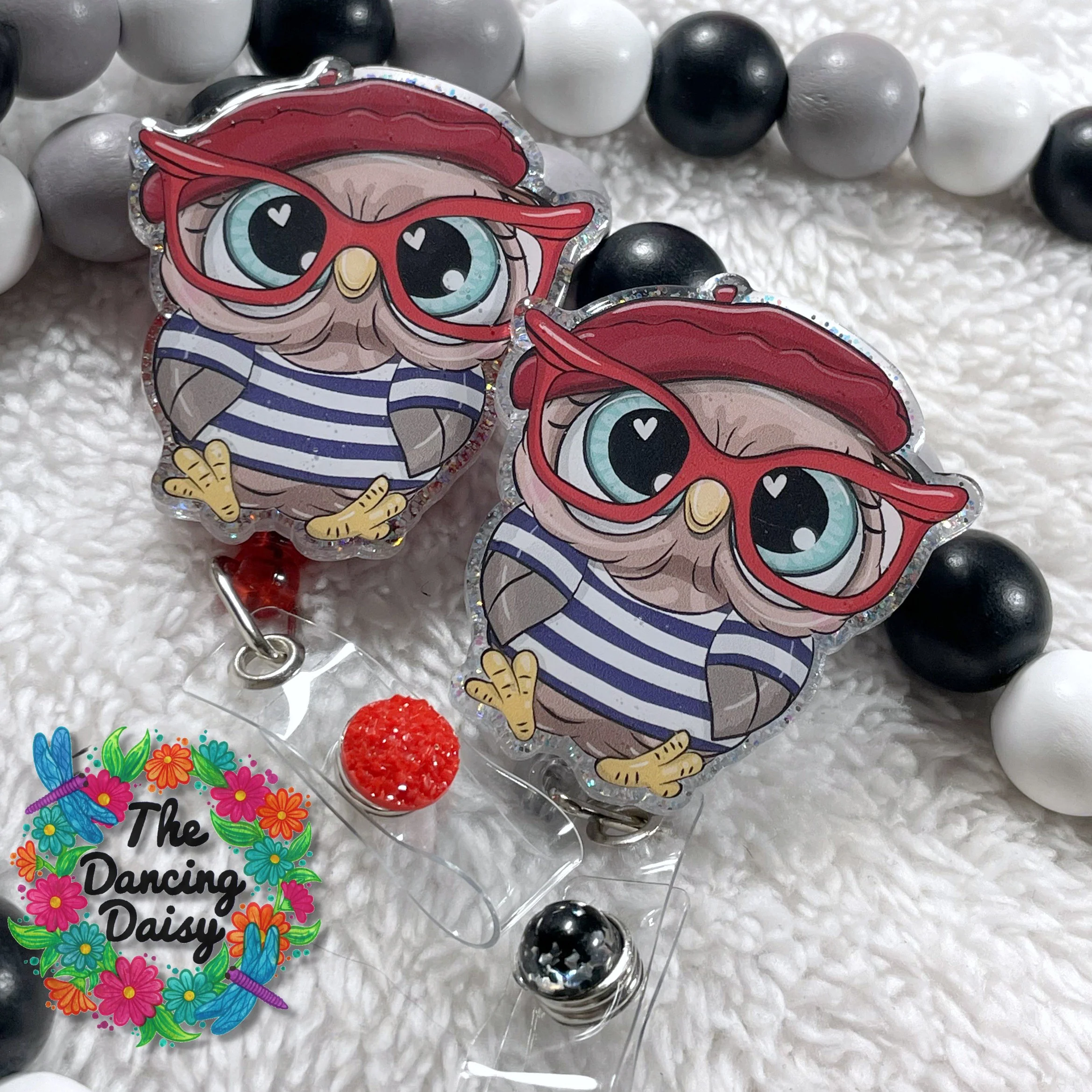 Owl Glasses Decal & Acrylic Blank COMBO - Image 2