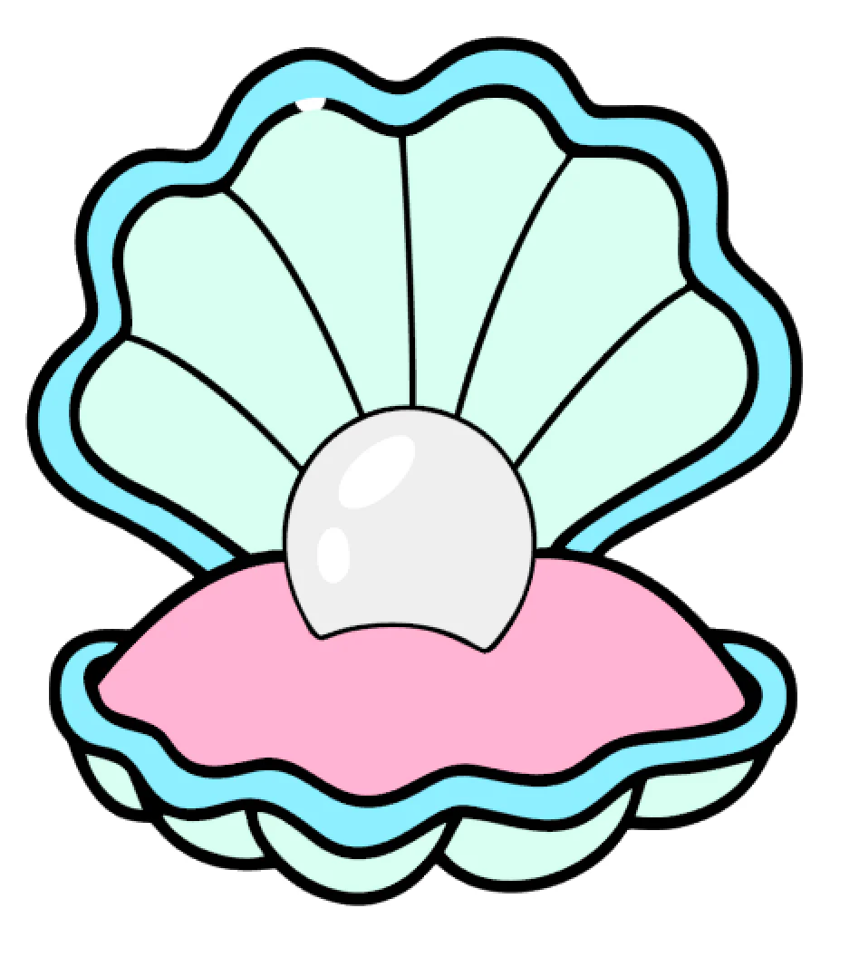 Oyster Pearl Acrylic Blank - Image 2