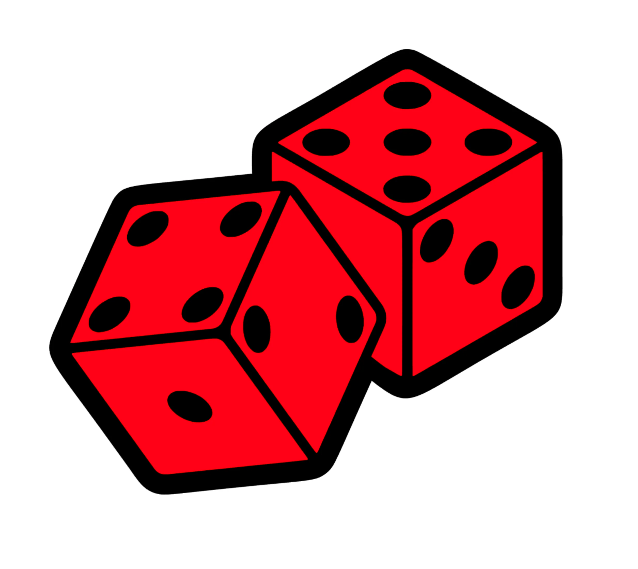 Pair of Dice Acrylic Blank