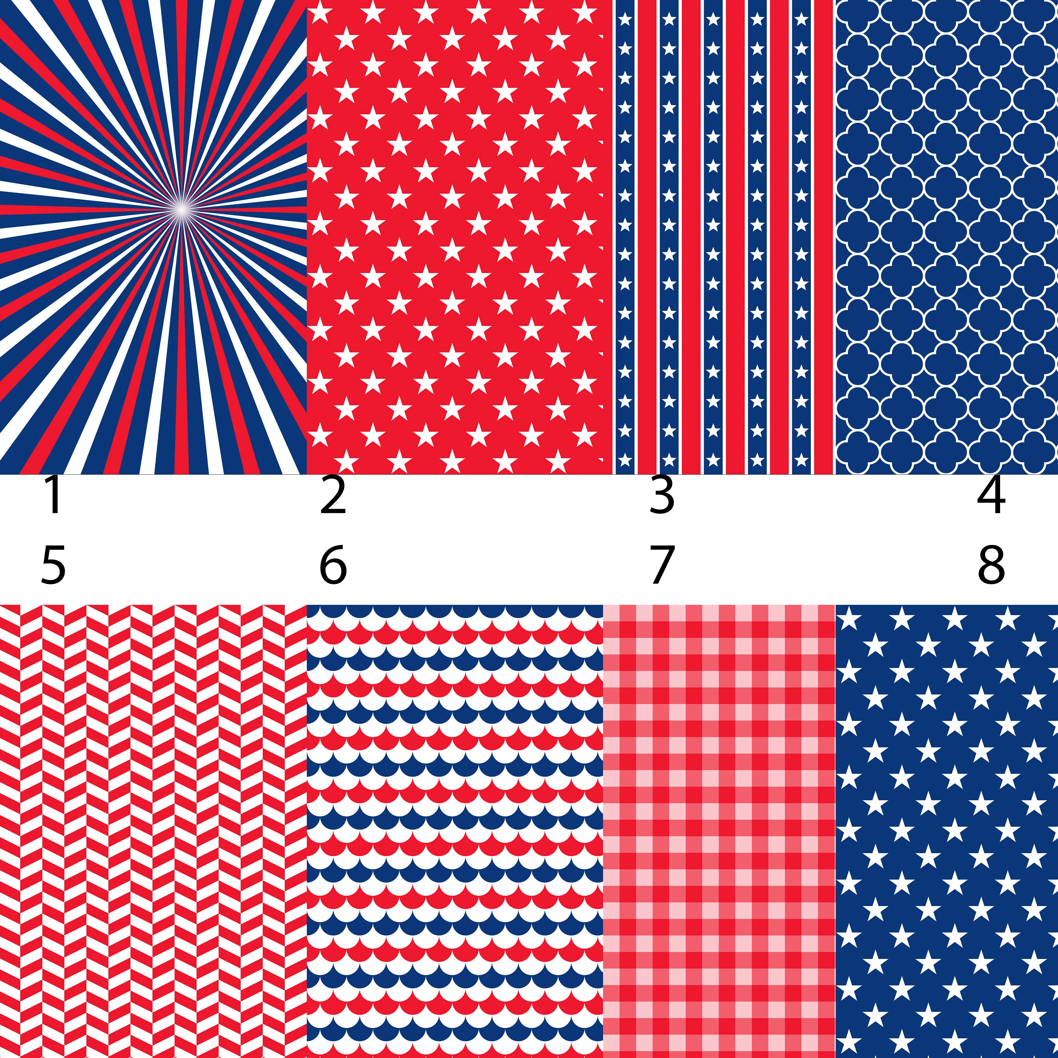 Patriotic Colors Vinyl