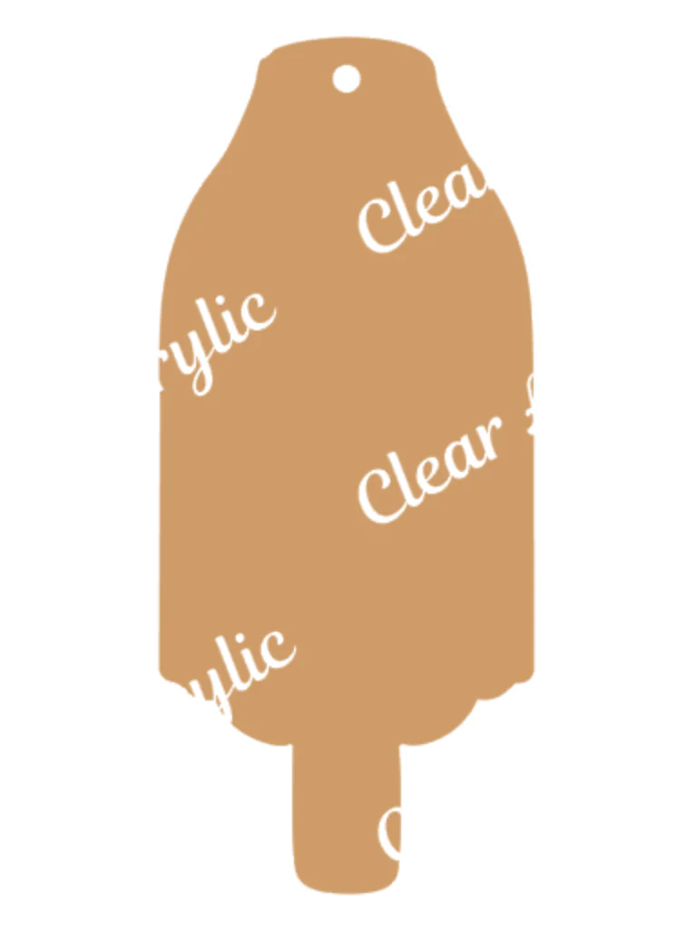 Patriotic Ice Pop Acrylic Blank - Image 3