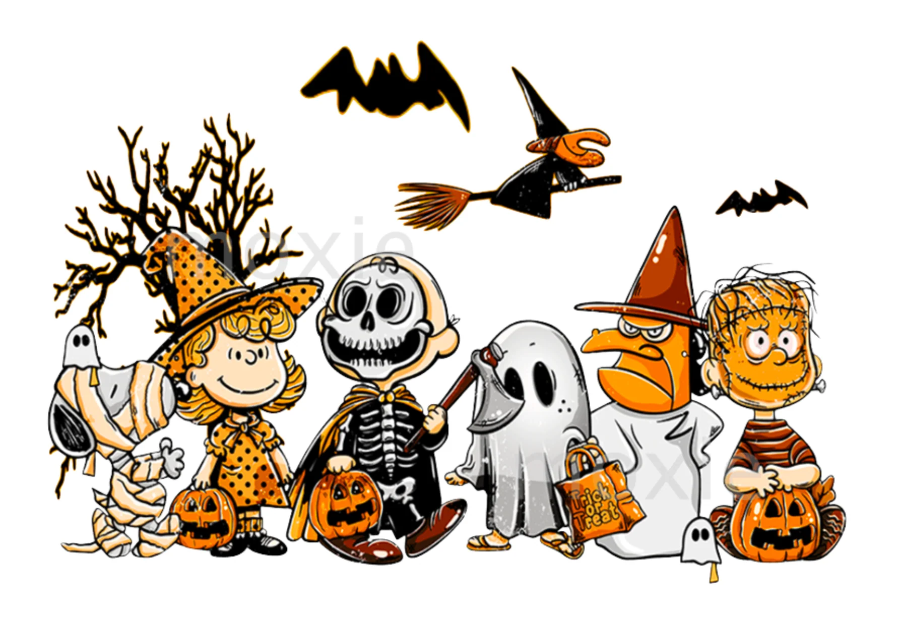 Peanuts Halloween Decal & Acrylic Blank COMBO