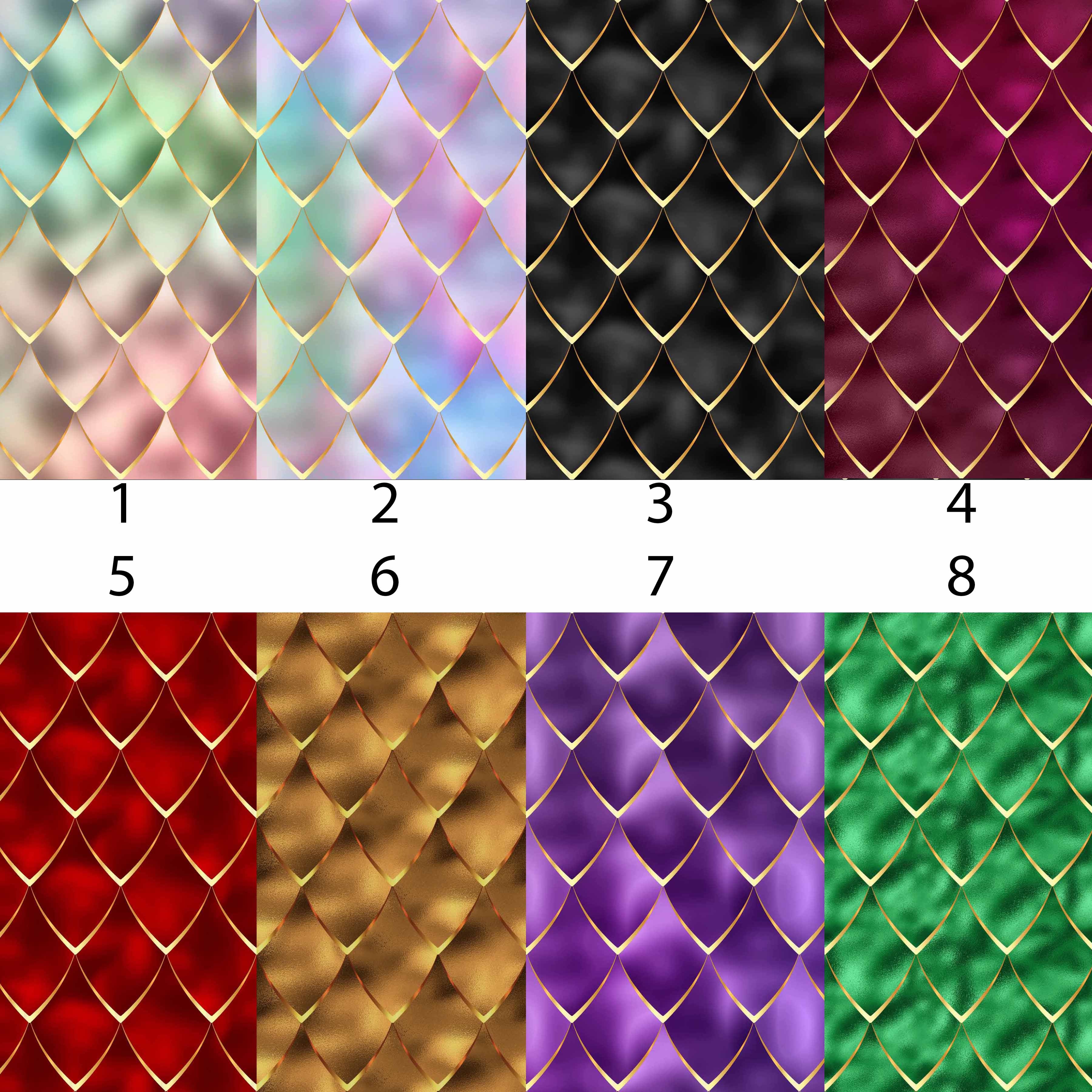 Pearlescent Dragon Scales Vinyl