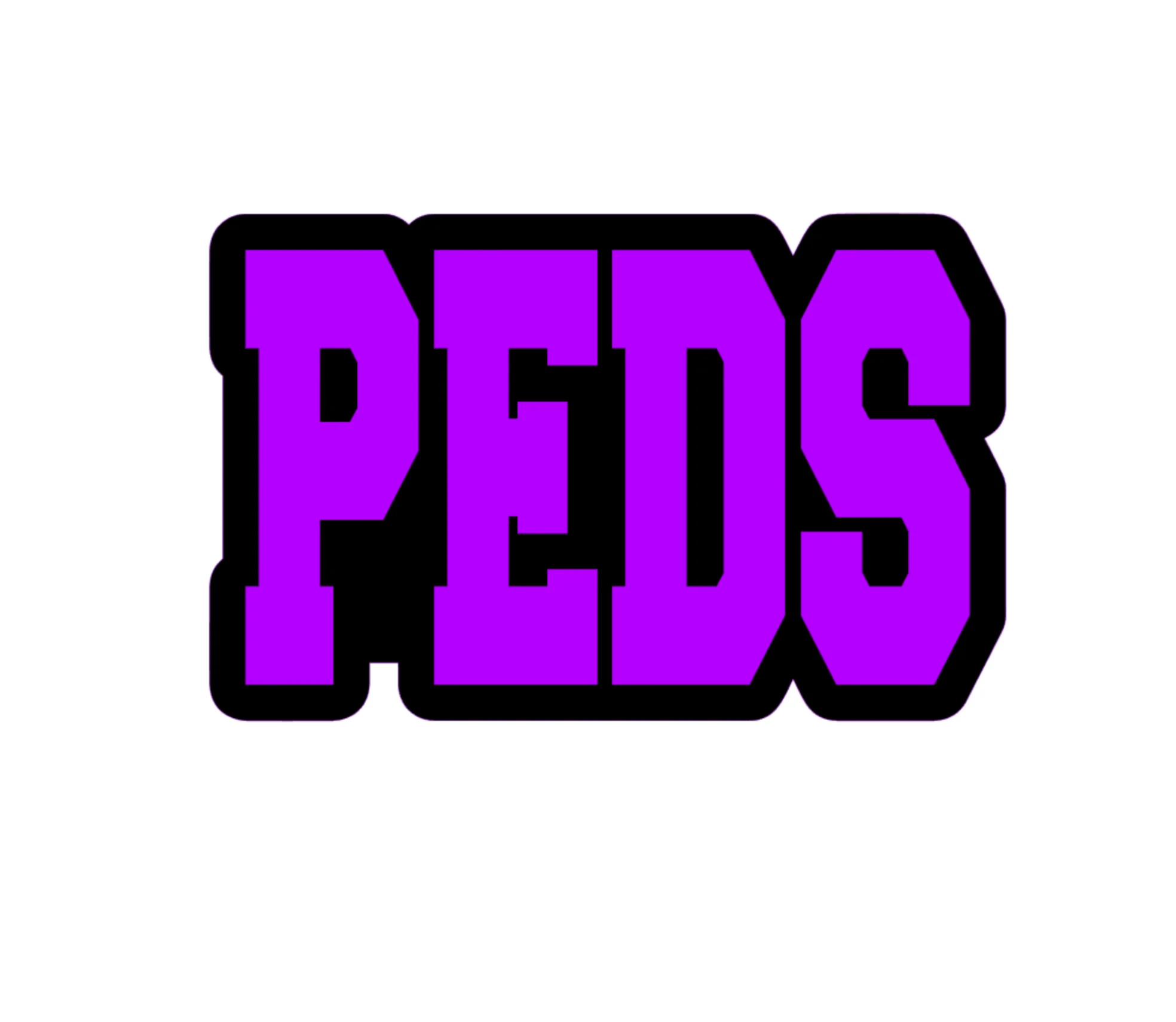 PEDS Badge Reel Blank