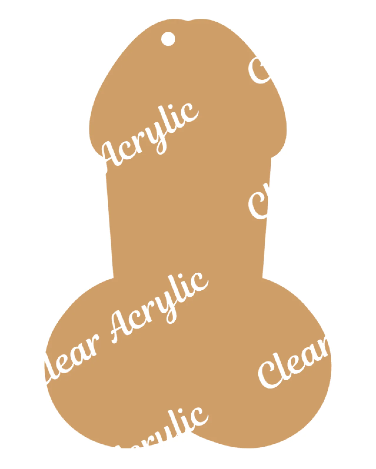 Penis Acrylic Blank
