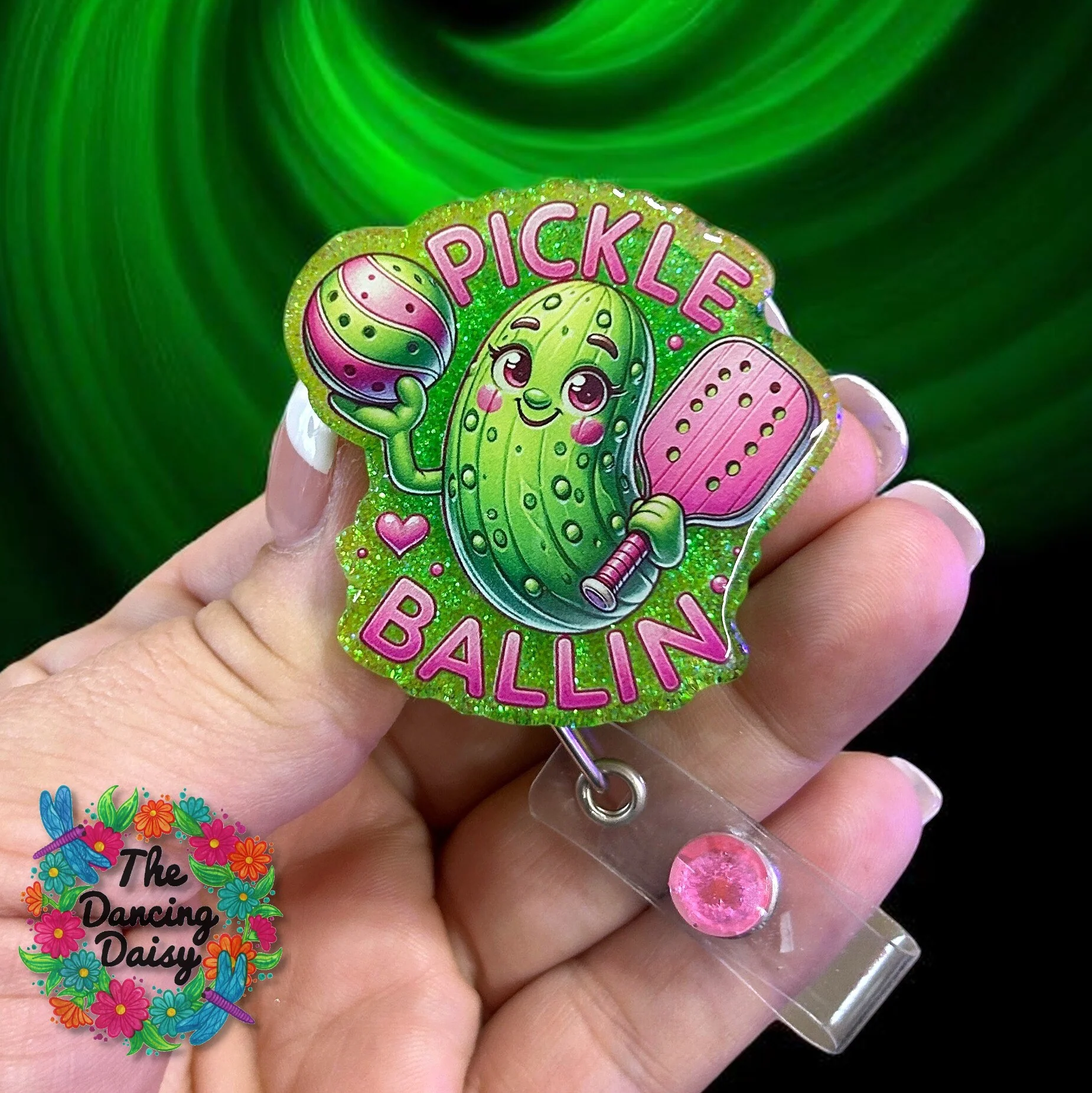 Pickle Ballin Decal & Acrylic Blank COMBO - Image 2