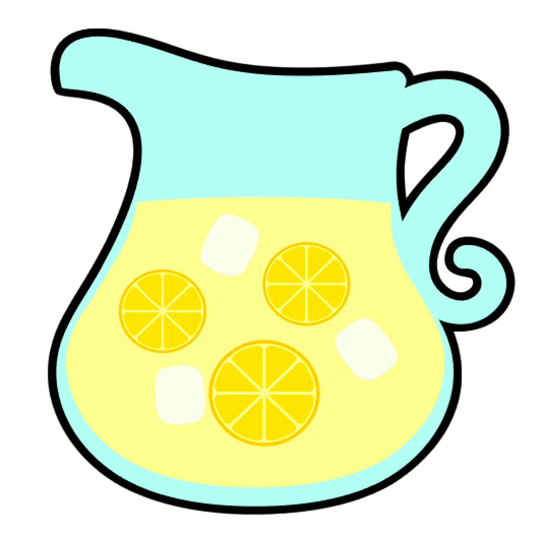 Pitcher Lemonade Acrylic Blank - Image 2