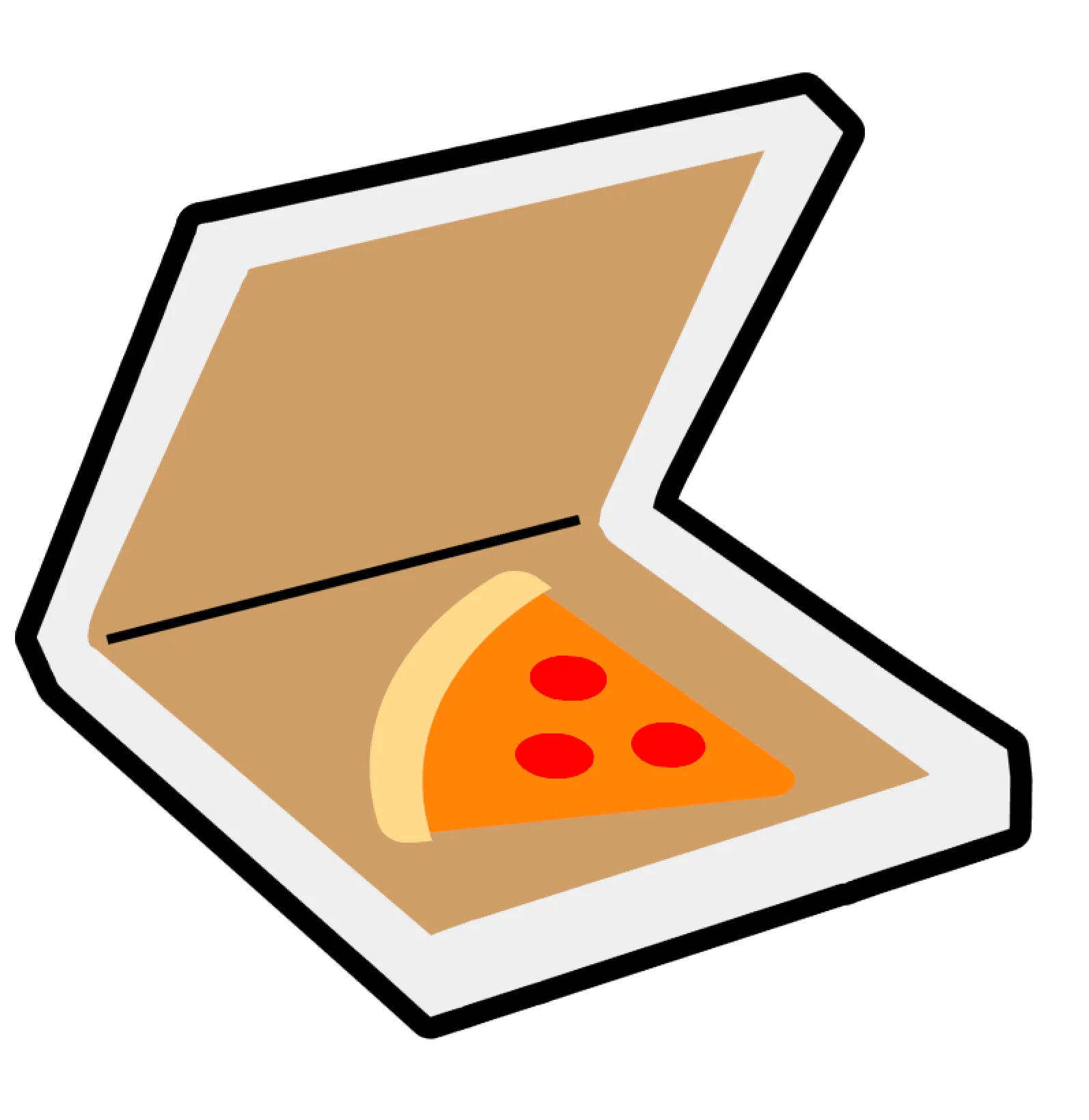Pizza Box Acrylic Blank - Image 2