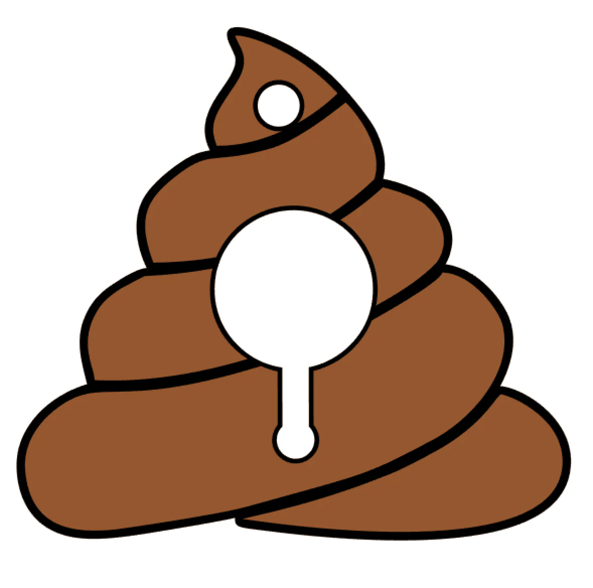 Poop Carrier Poop Acrylic Blank - Image 2