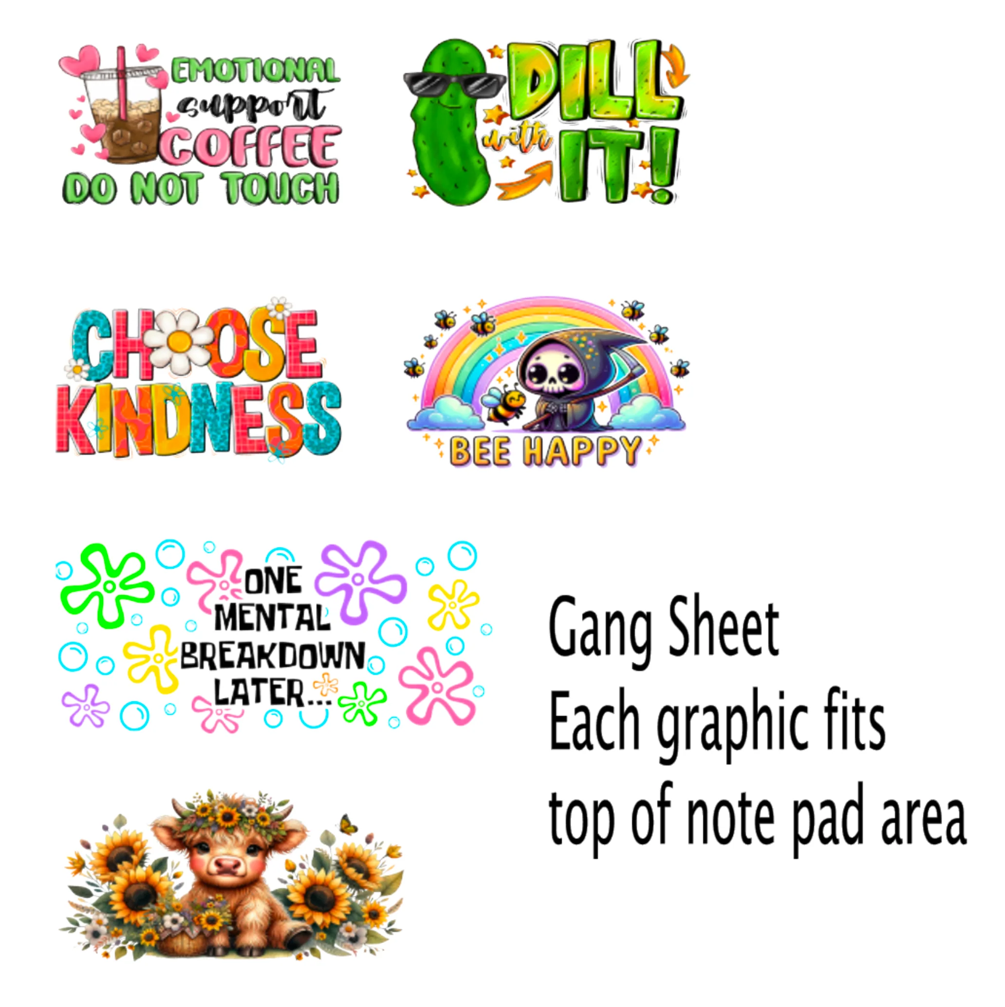 Popular Stuff UV DTF Sheet