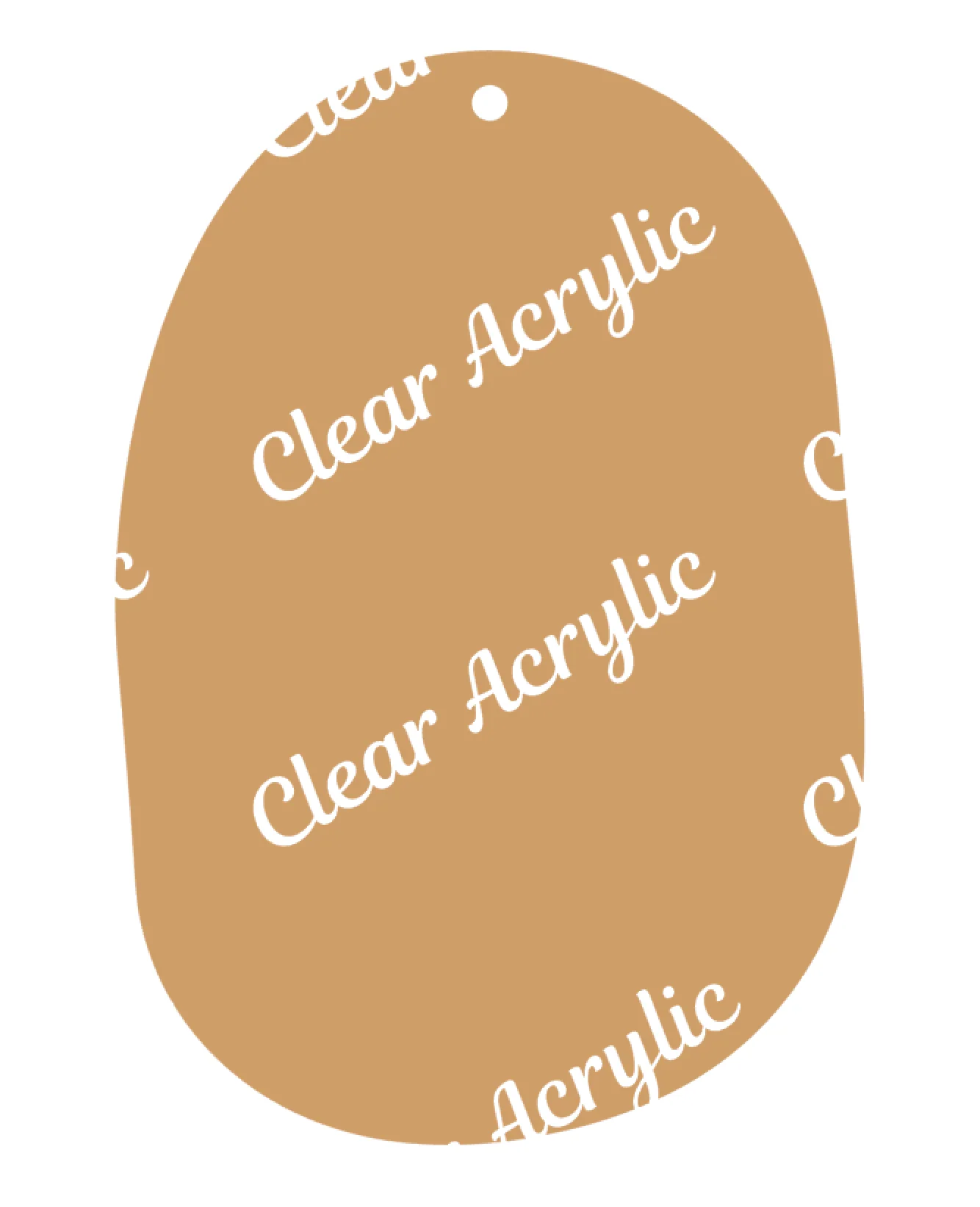 Potato Acrylic Blank