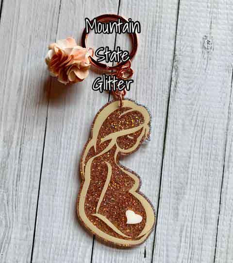 Pregnant Mother Acrylic Blank - Image 4