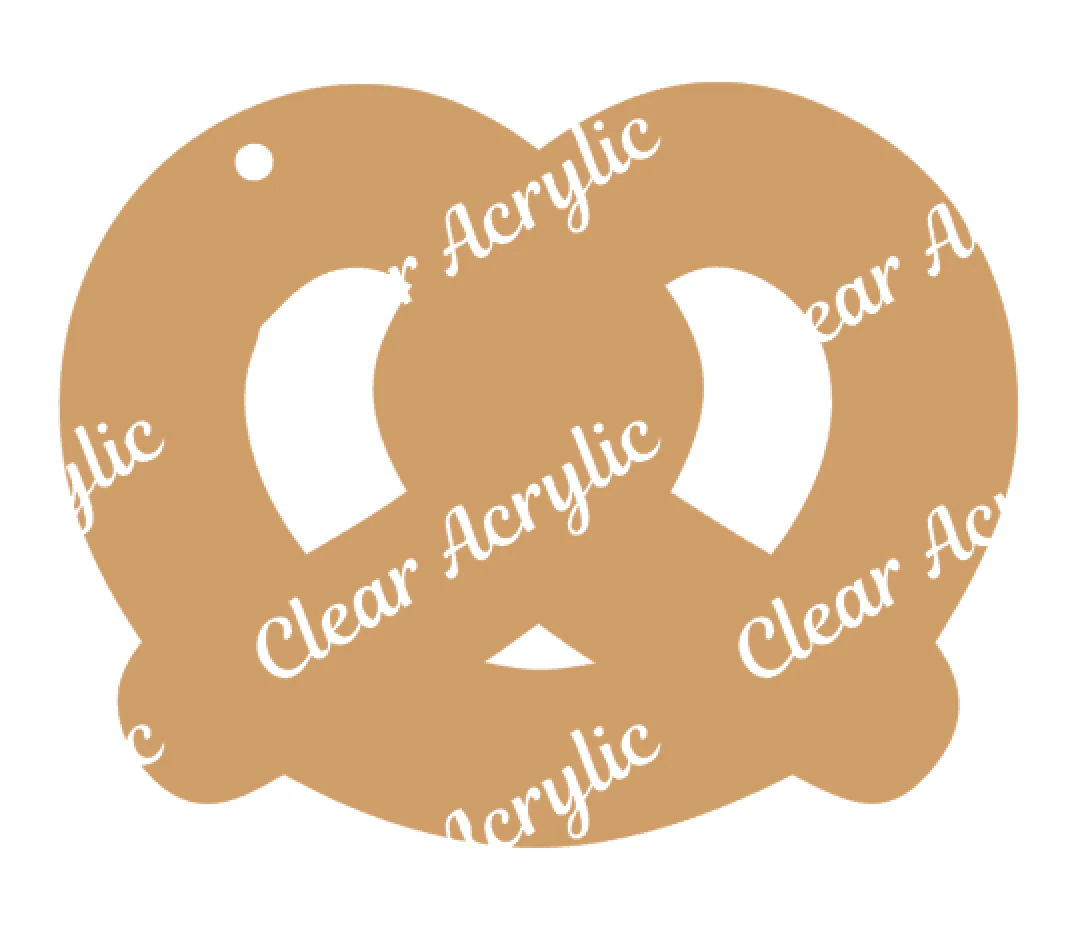 Pretzel Acrylic Blank