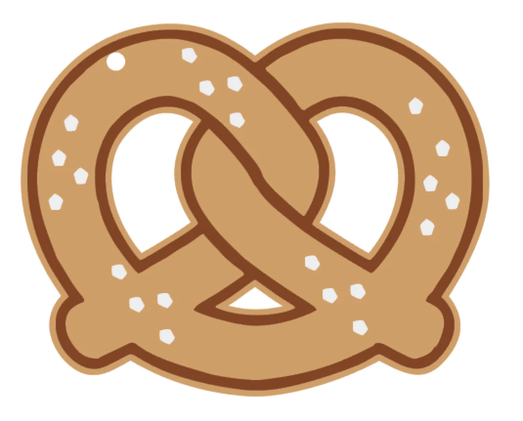 Pretzel Acrylic Blank - Image 2