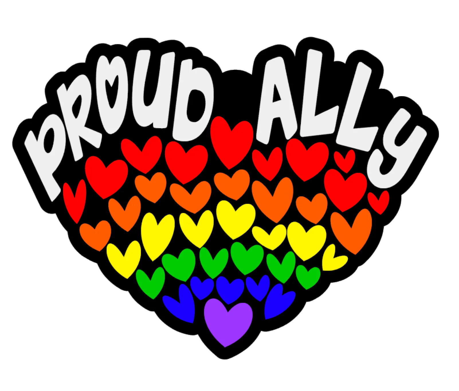 Proud Ally Acrylic Blank