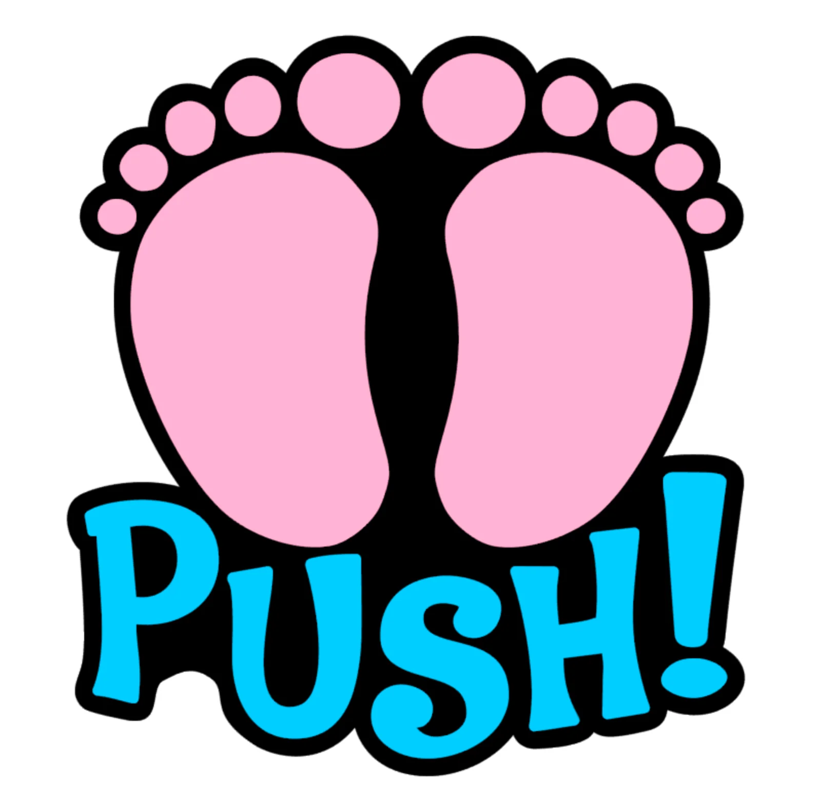 Push Baby Acrylic Blank - Image 2
