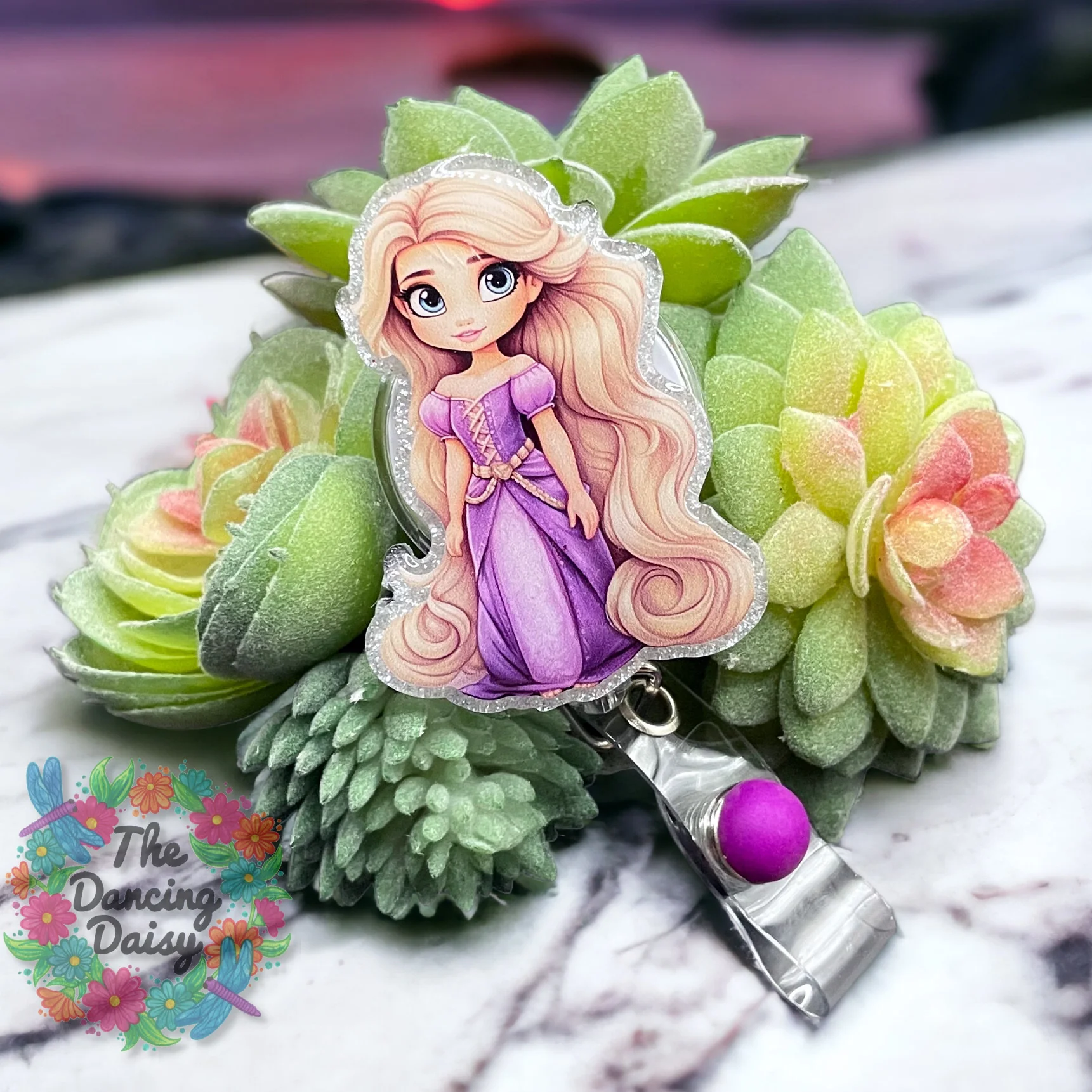 Rapunzel Decal & Acrylic Blank COMBO - Image 2