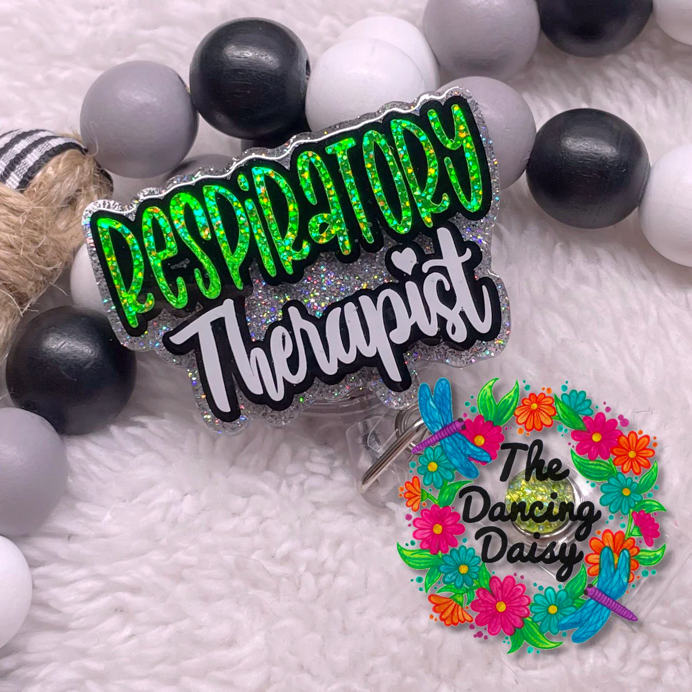Respiratory Therapist Badge Reel Blank - Image 2