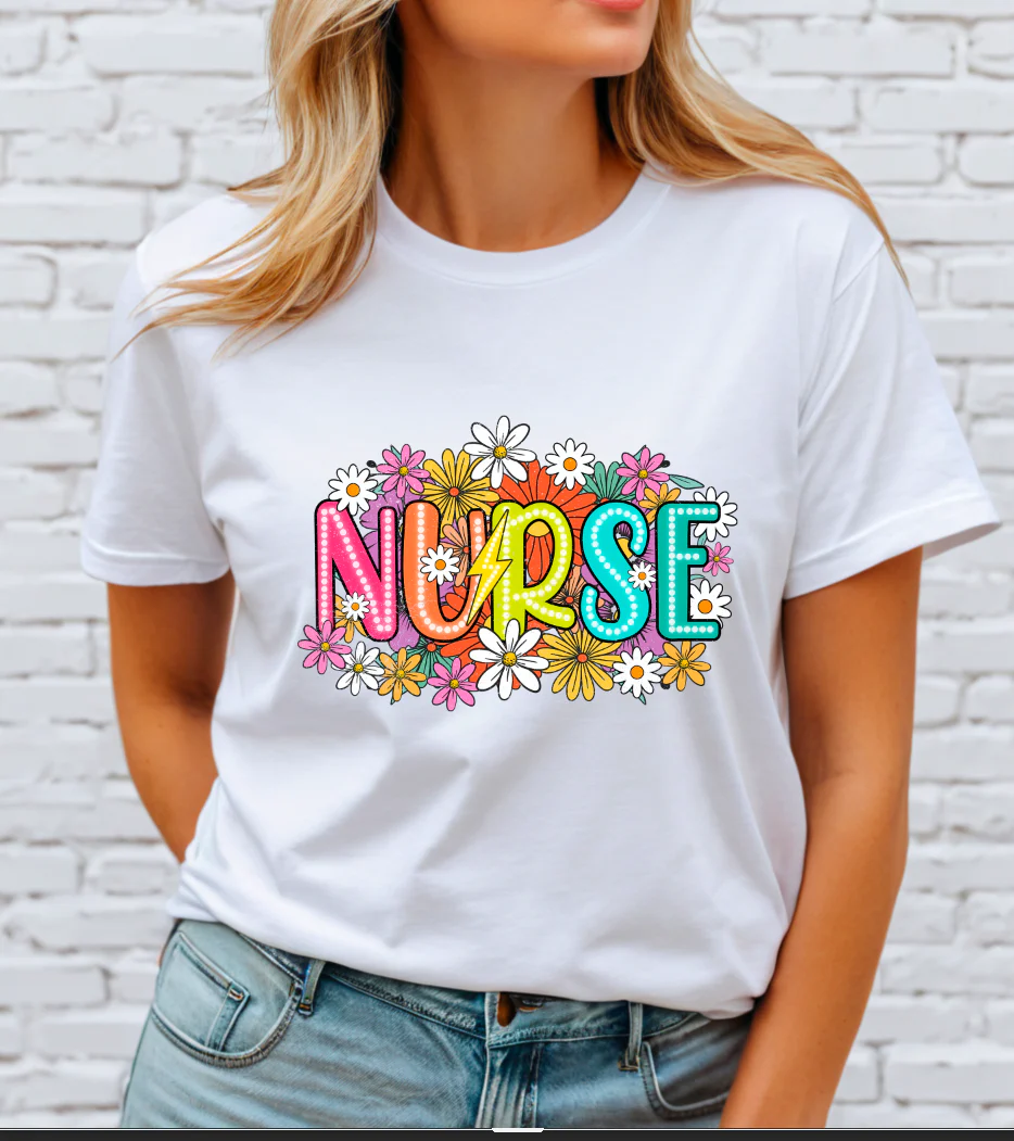 Retro Nurse DTF Transfer