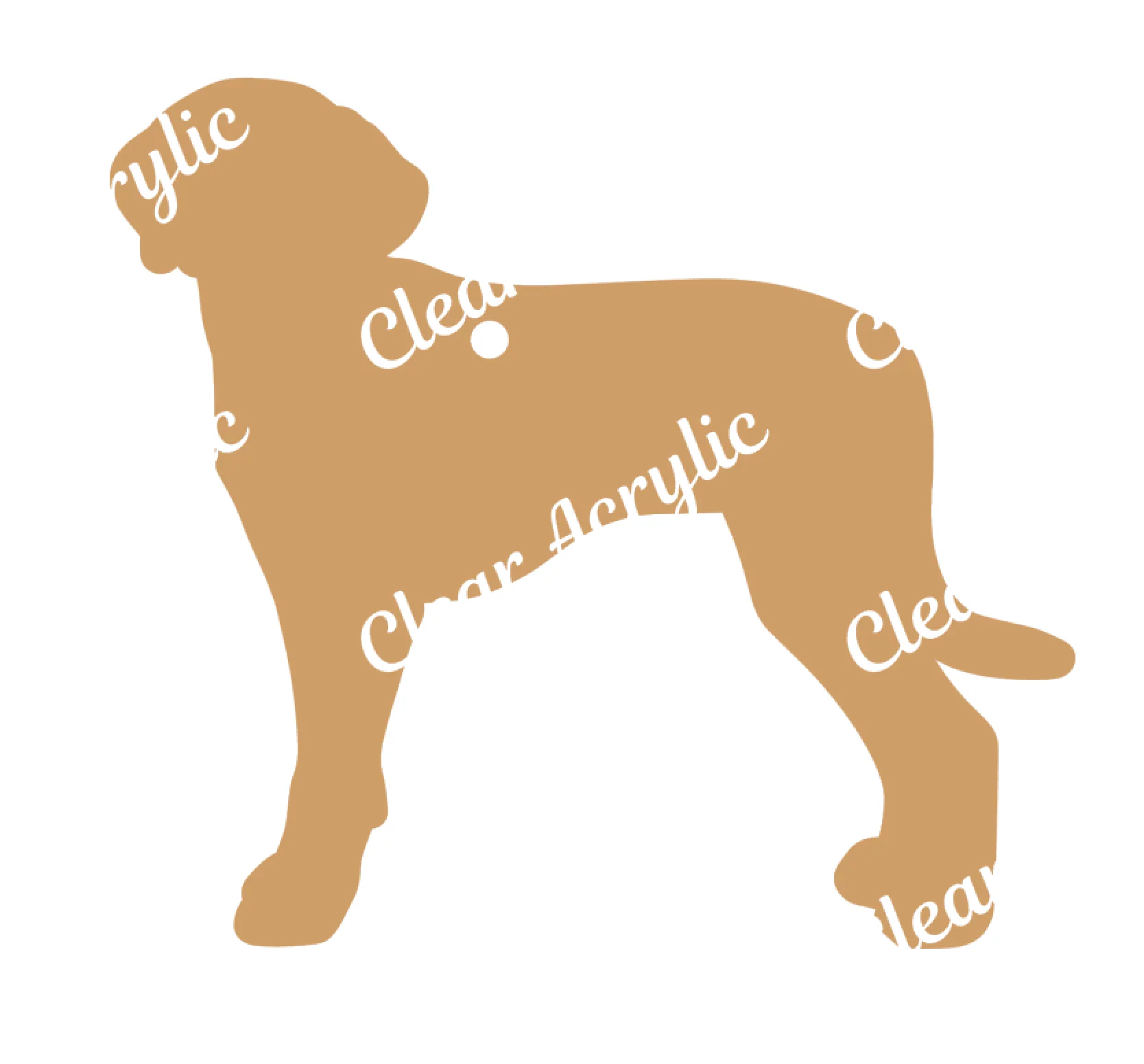 Rhodesian Ridgeback Acrylic Blank