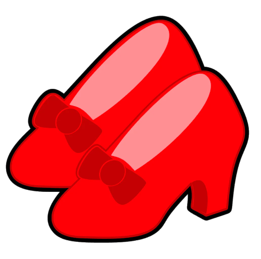Ruby Slippers Acrylic Blank - Image 2