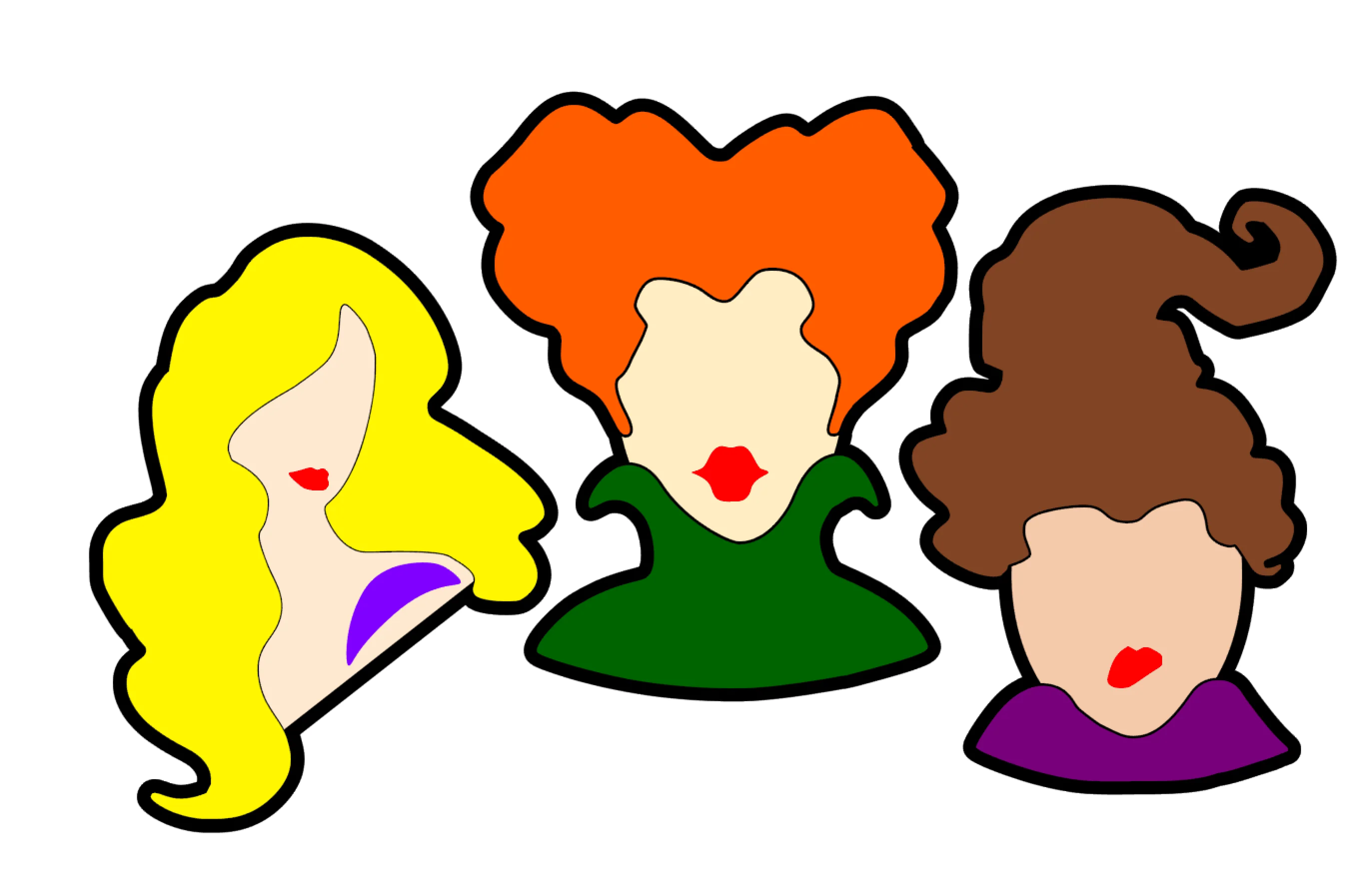 Sanderson Sisters Acrylic Blanks (SET of 3) - Image 2