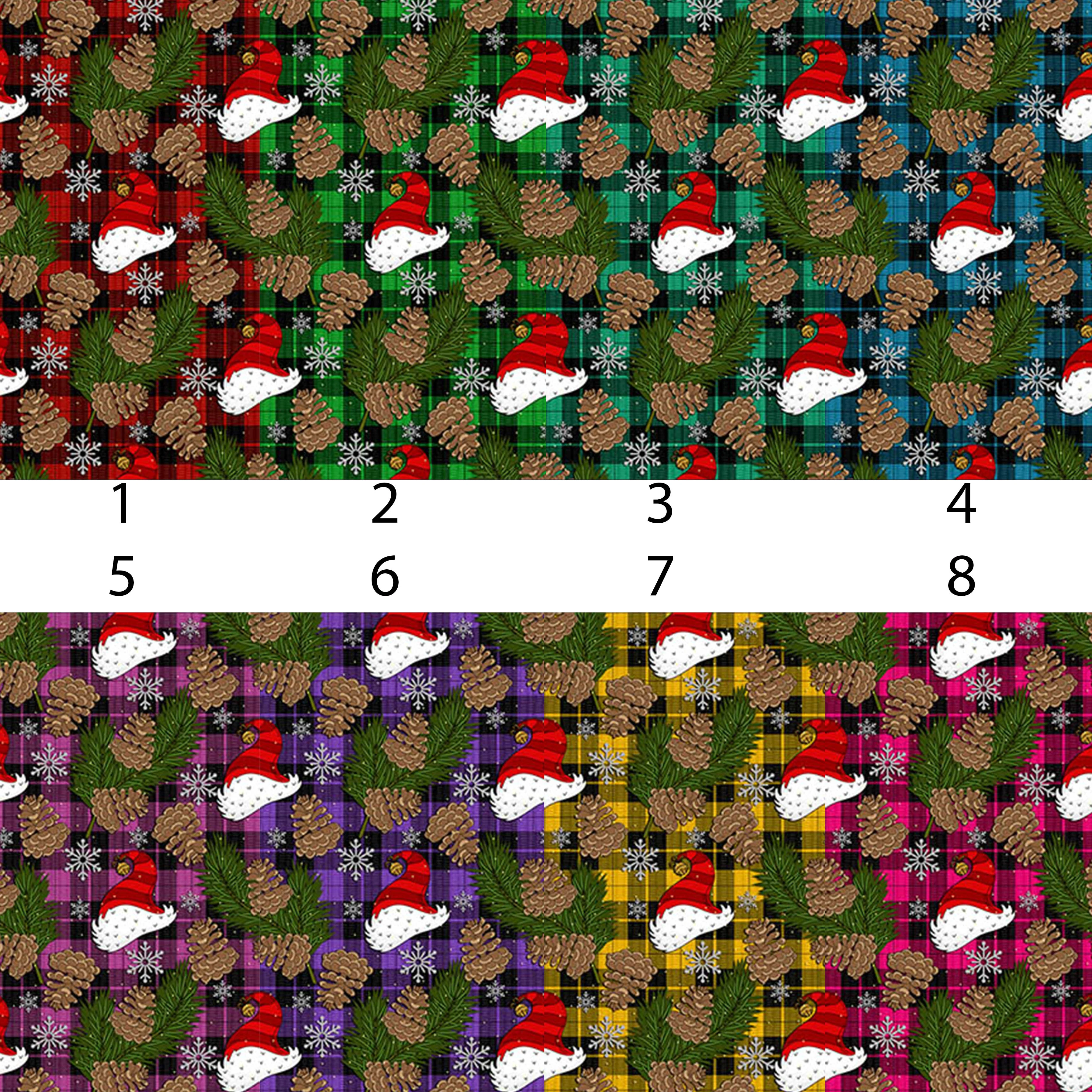 Santa Tartan Vinyl