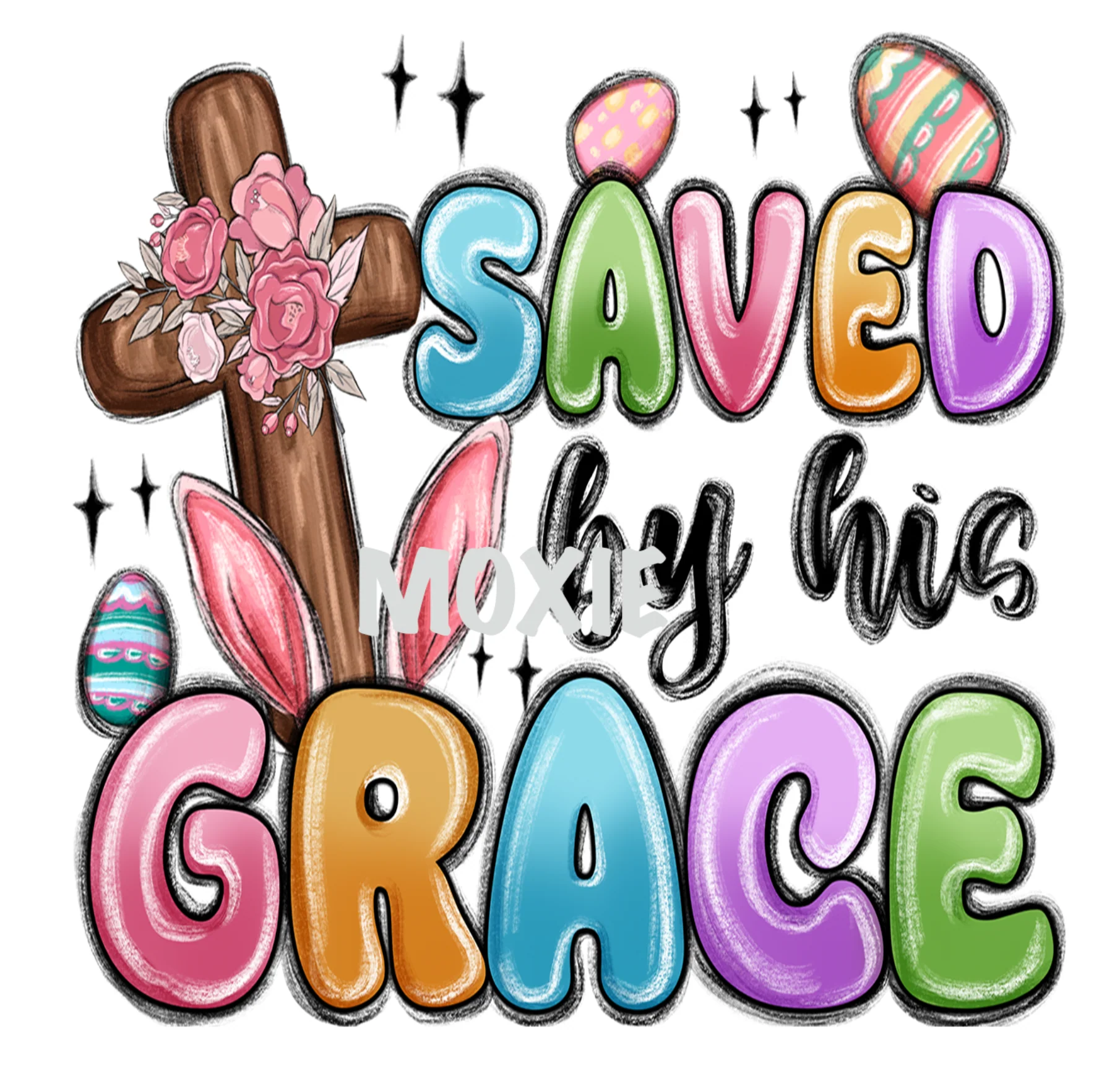 Saved By The Grace UV DTF