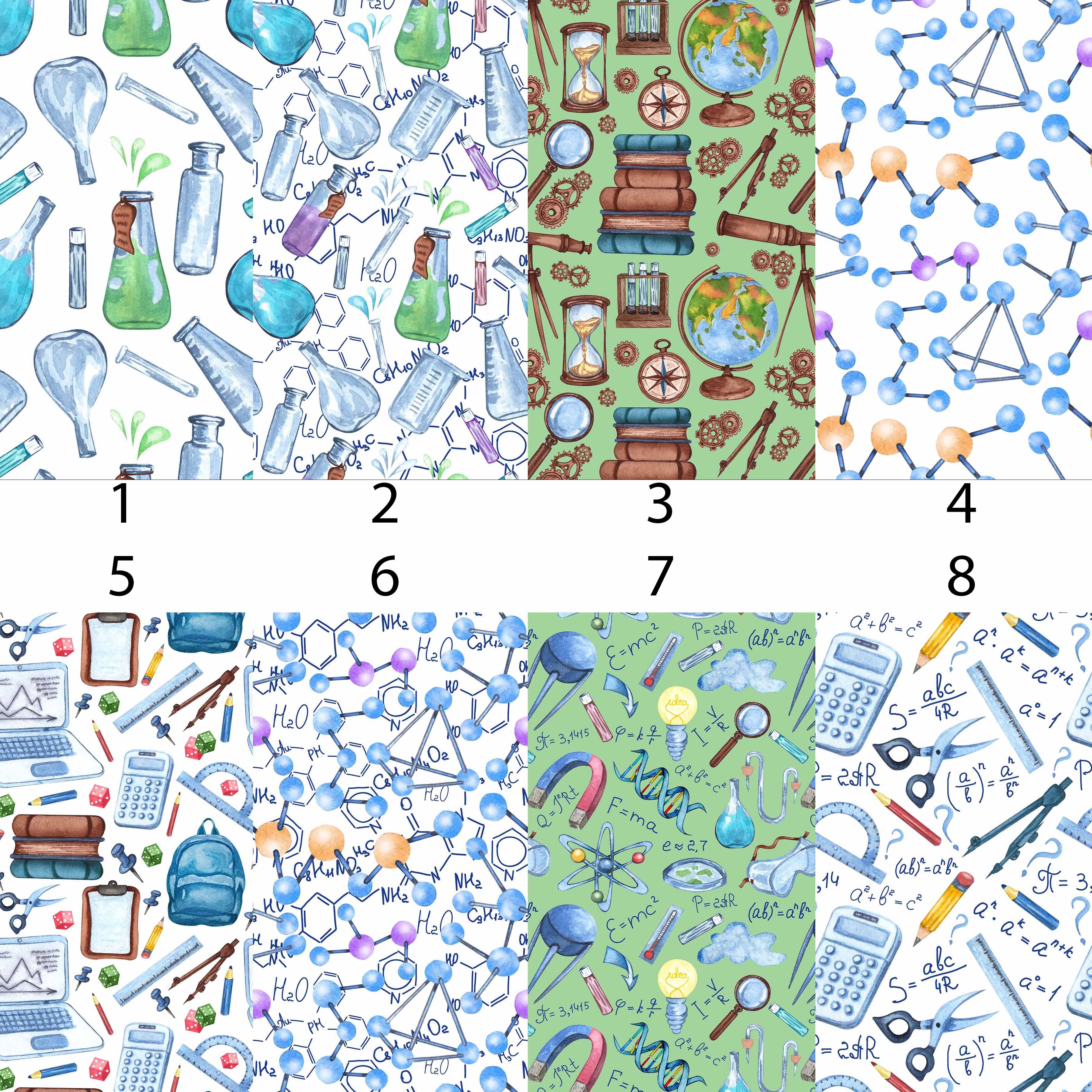 Science Pattern Vinyl
