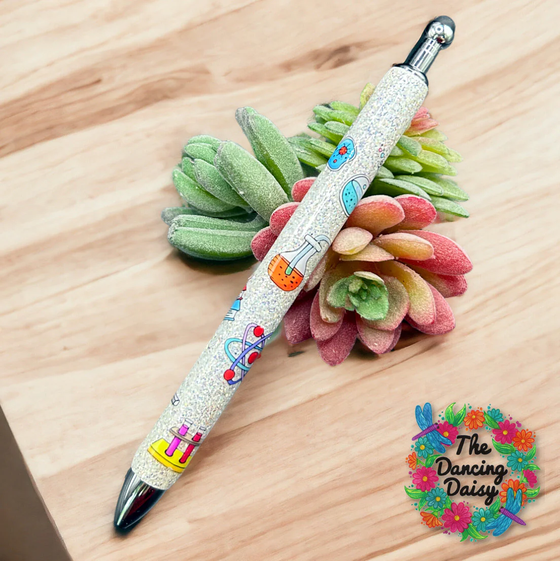 Science Pen Wrap UV DTF - Image 3