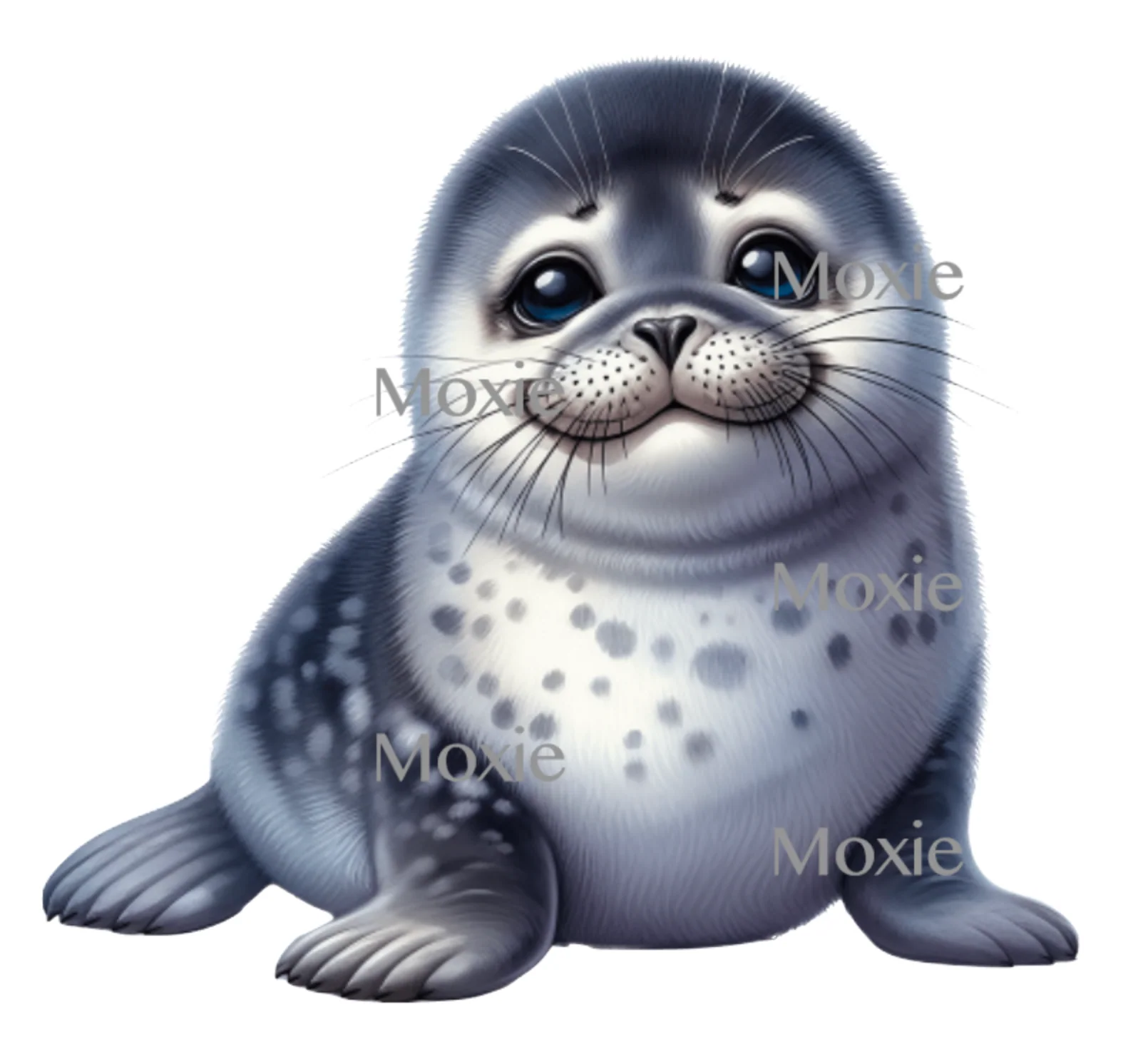 Seal Decal & Acrylic Blank COMBO