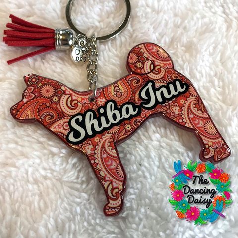 Shiba Inu Dog Profile Acrylic Blank - Image 4