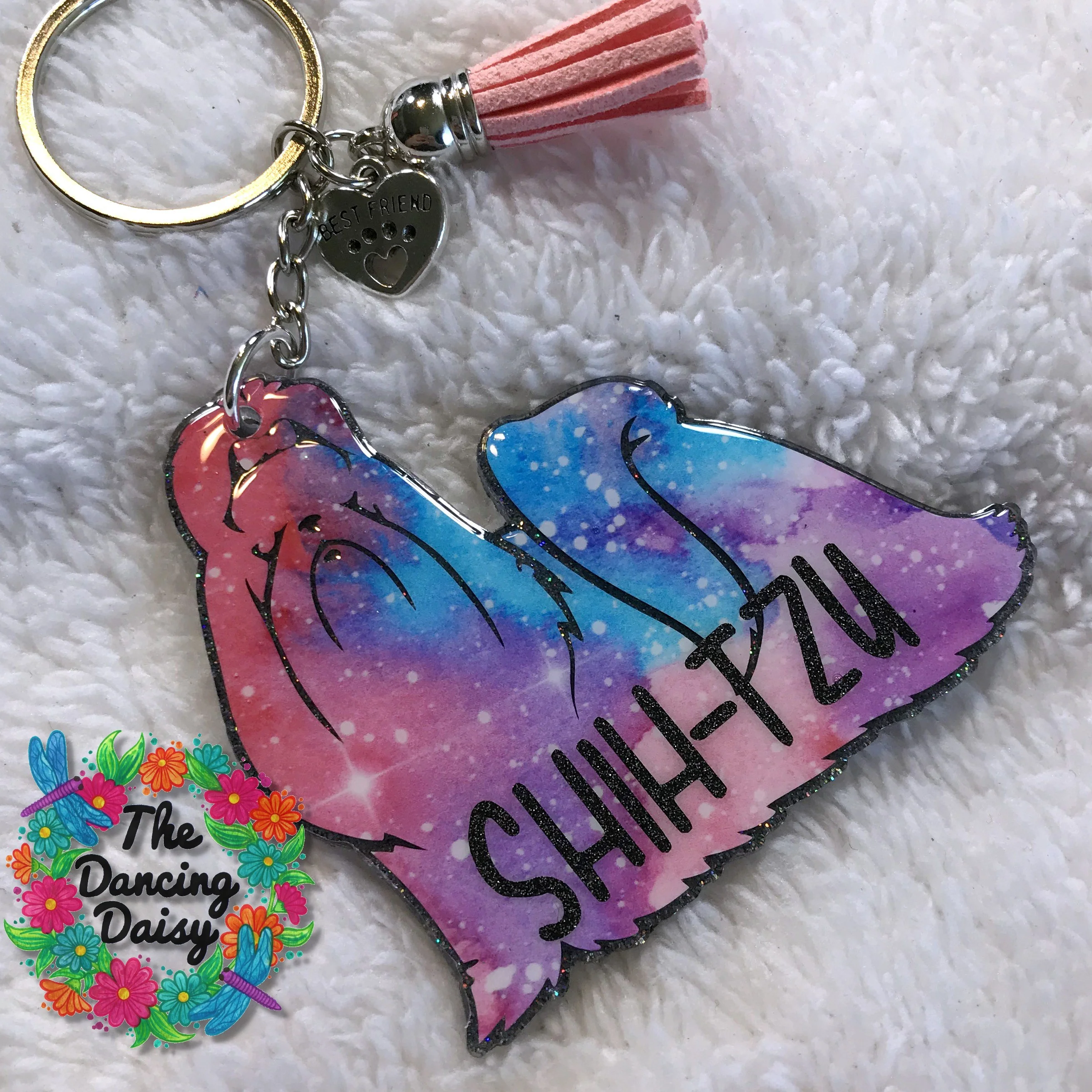 Shih Tzu Long Hair Profile Acrylic Blank - Image 3
