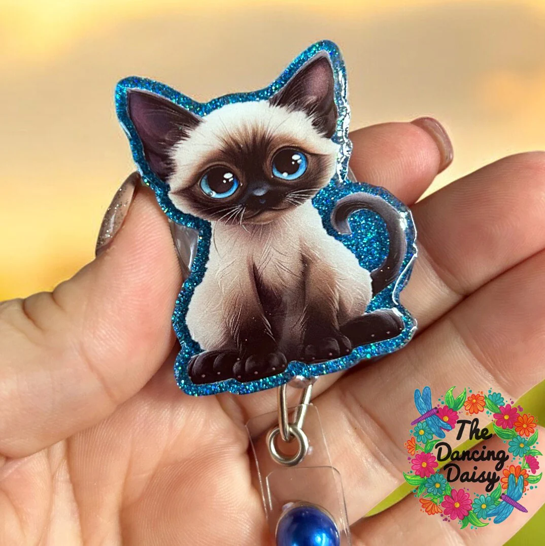 Siamese Kitten Decal & Acrylic Blank COMBO - Image 2