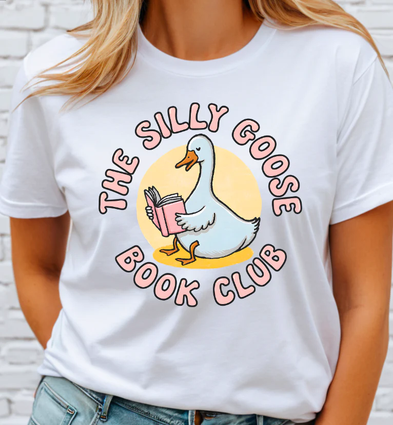 Silly Goose Book Club DTF Transfer