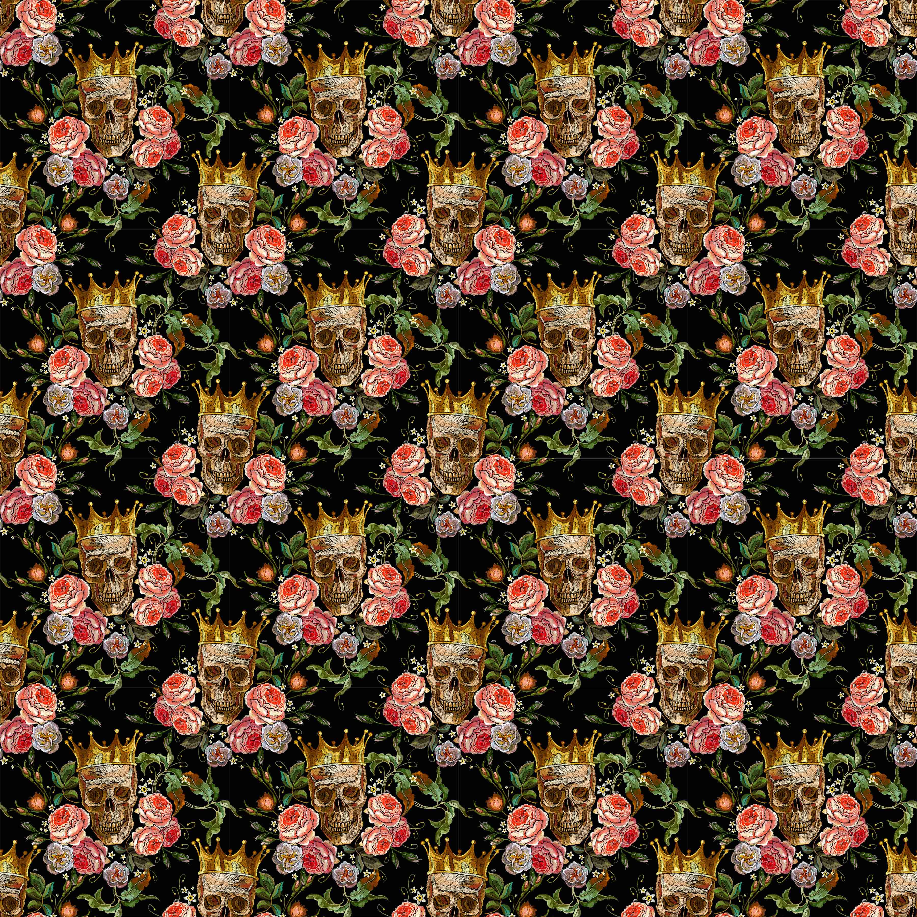 Skull Roses Vinyl
