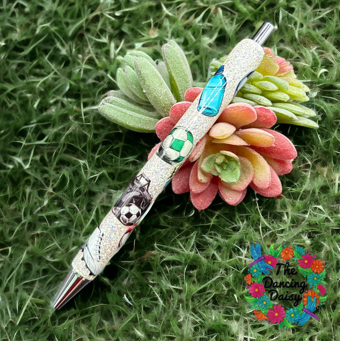 Soccer Pen Wrap UV DTF - Image 2