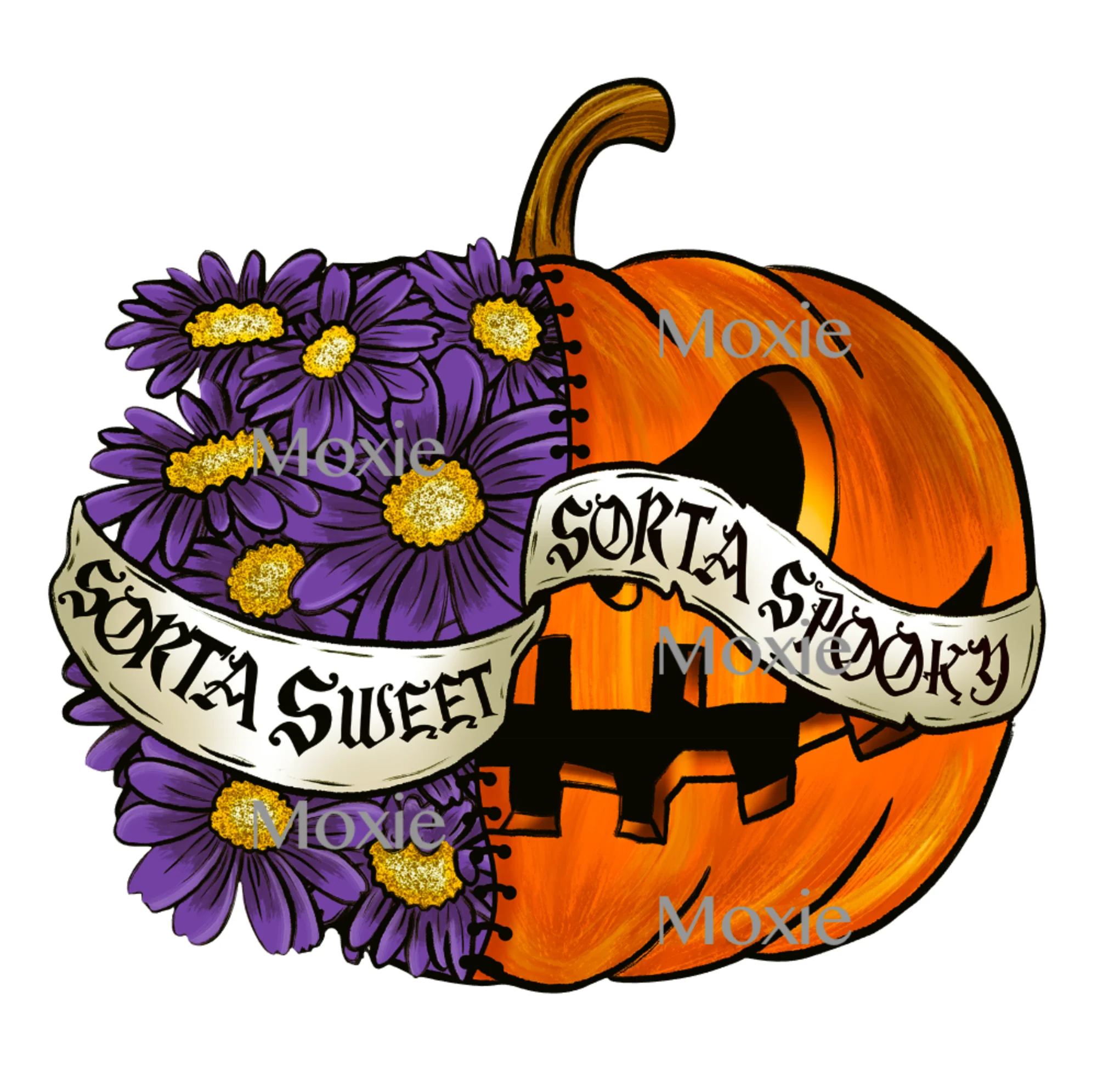Sorta Sweet Pumpkin Decal & Acrylic Blank COMBO