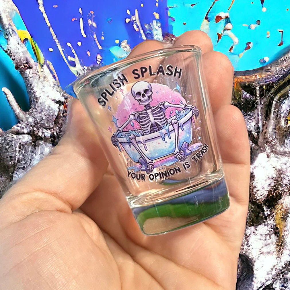 Splish Splash Opinion is Trash UV DTF - Image 2