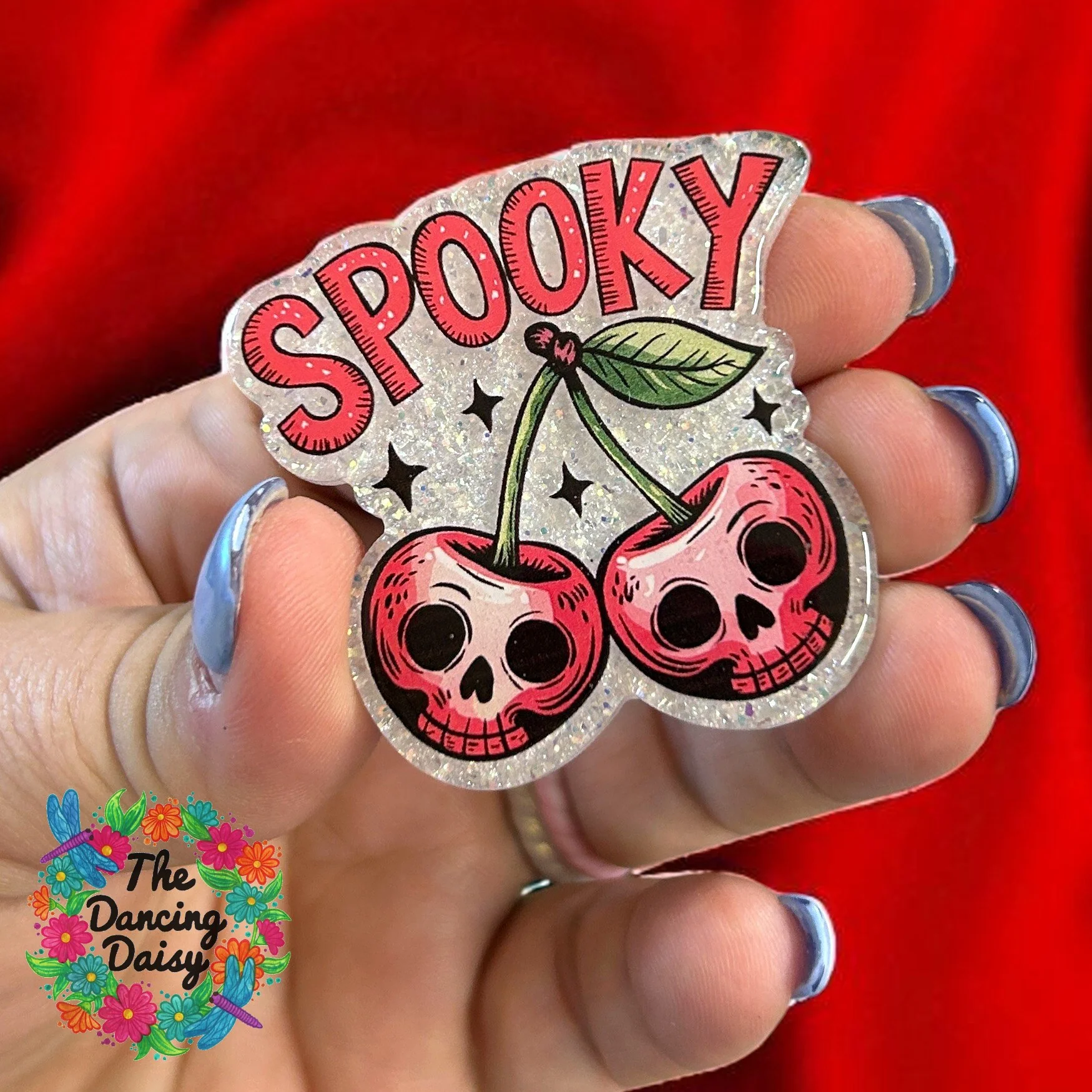 Spooky Cherries Decal & Acrylic Blank COMBO - Image 2