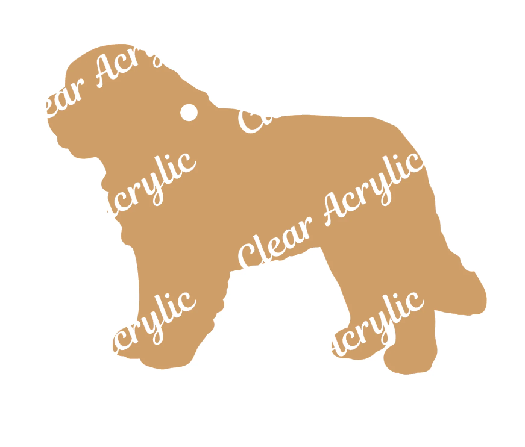 St. Bernard Profile Acrylic Blank