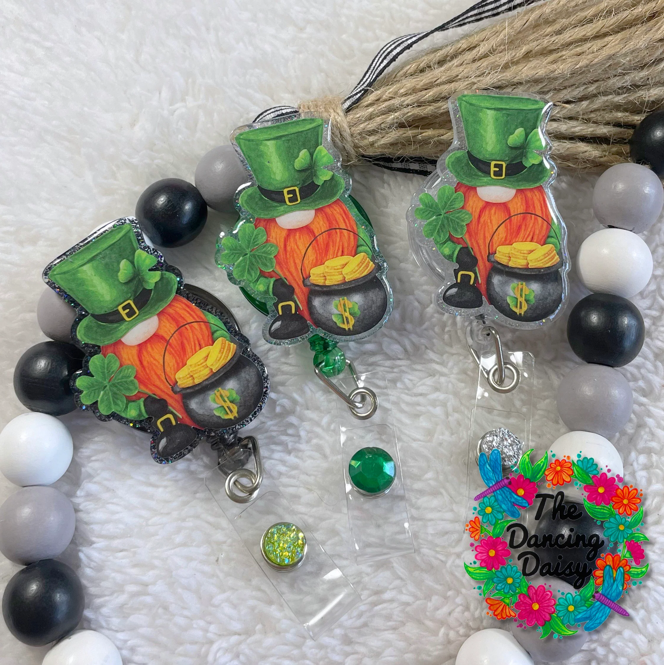 St Patricks Gnome Decal & Acrylic Blank COMBO - Image 2