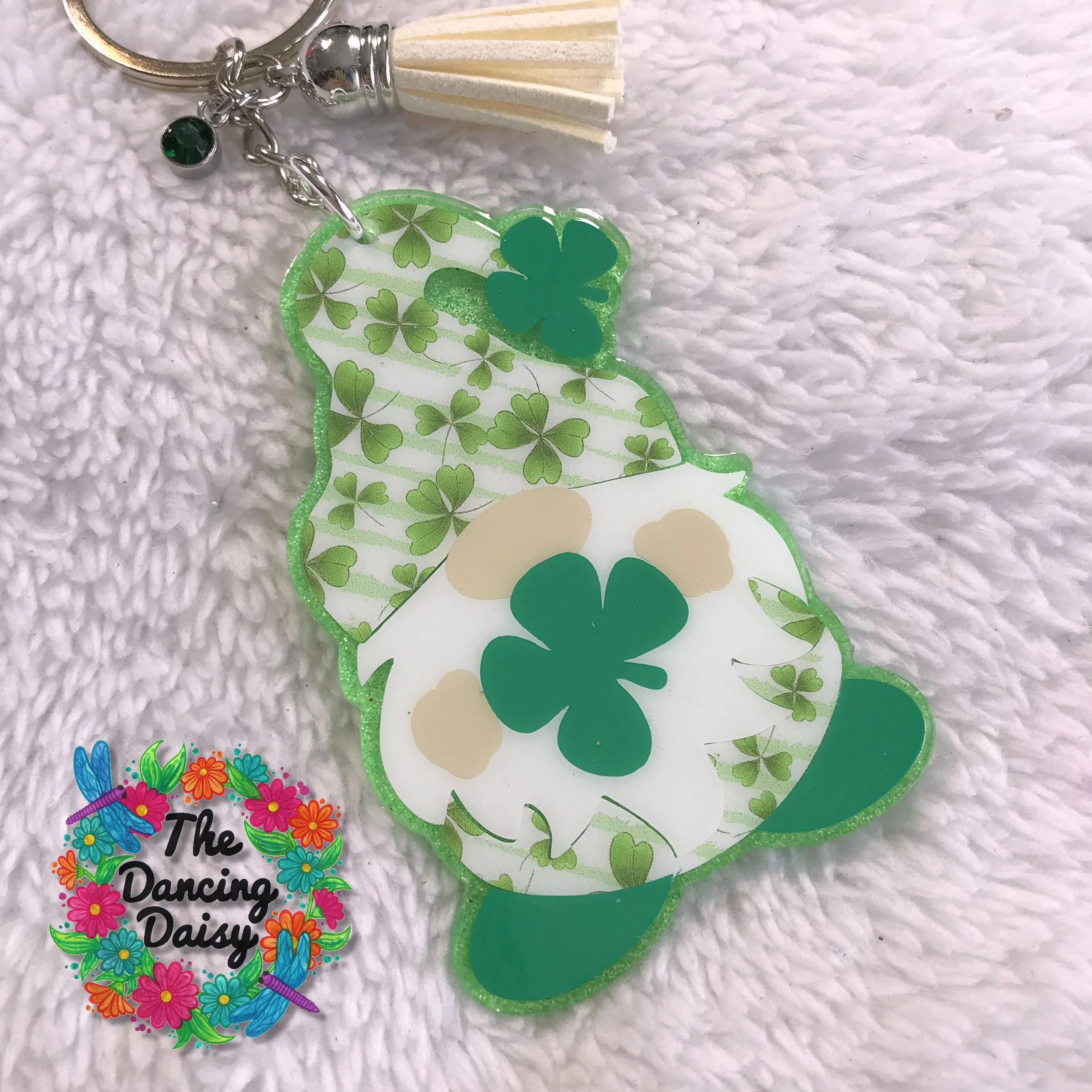 St. Patty Gnome Acrylic Blank - Image 4