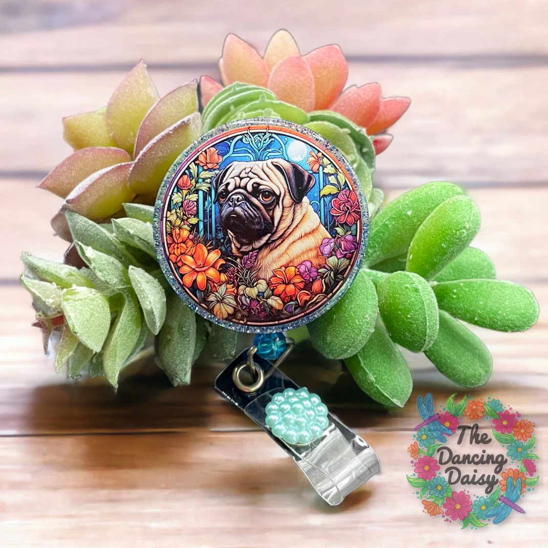 Stained Pug Decal - Image 2