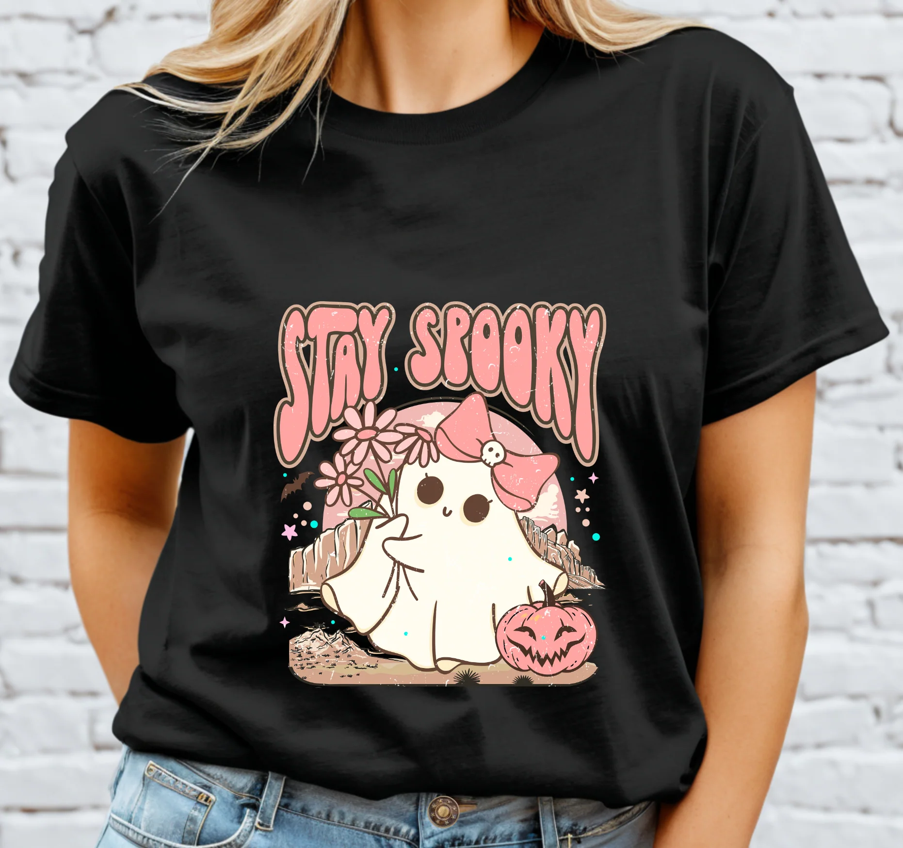 Stay Spooky Ghost DTF Transfer